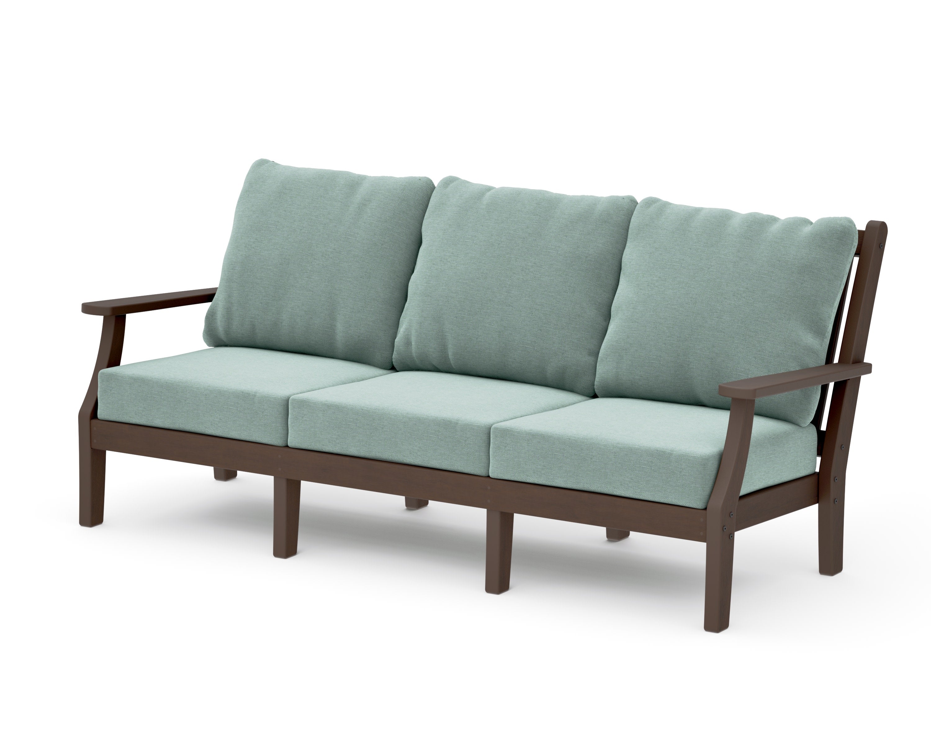 Wovendale Deep Seating Sofa in Kona / Glacier Spa