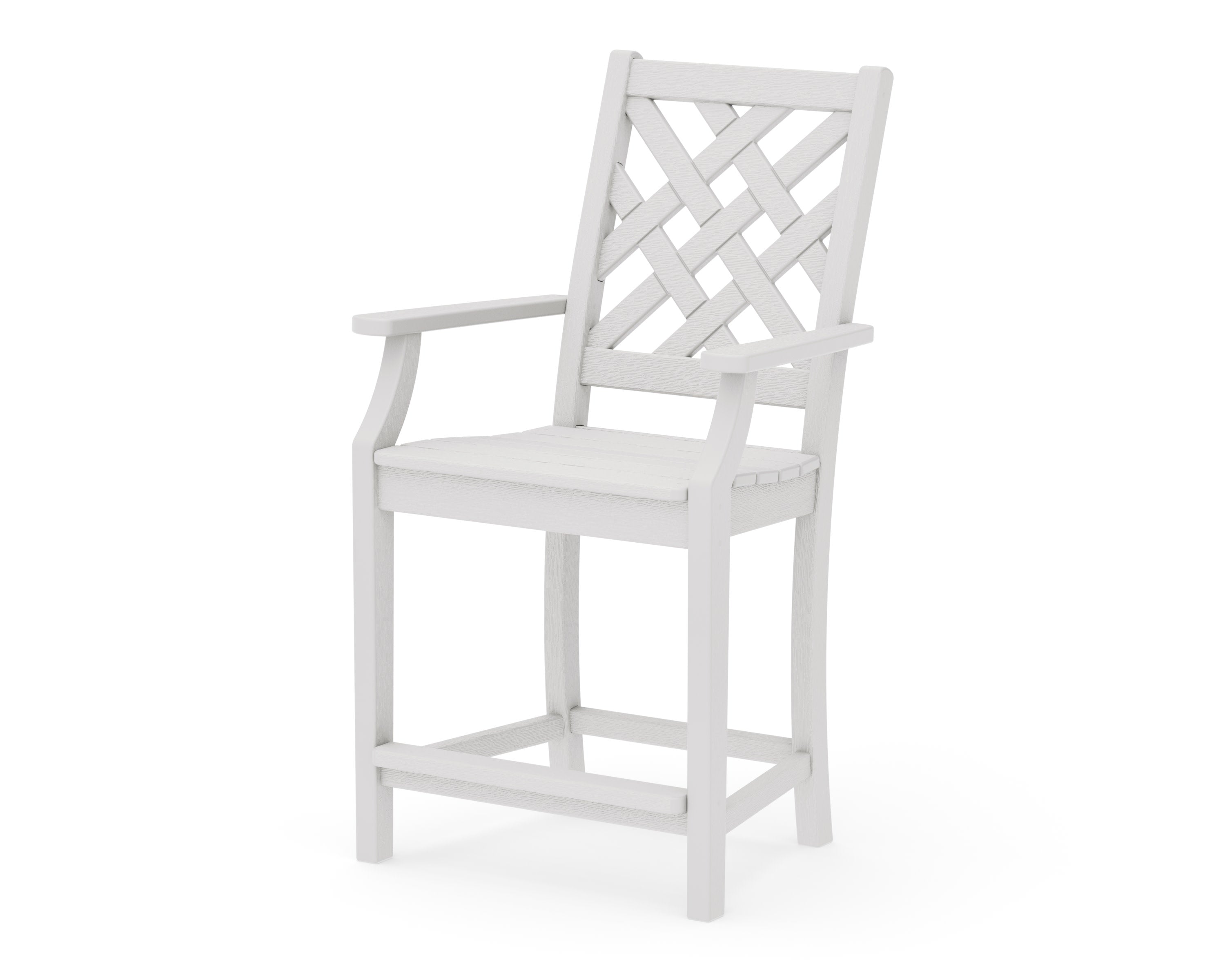 Wovendale Counter Arm Chair in Vintage White