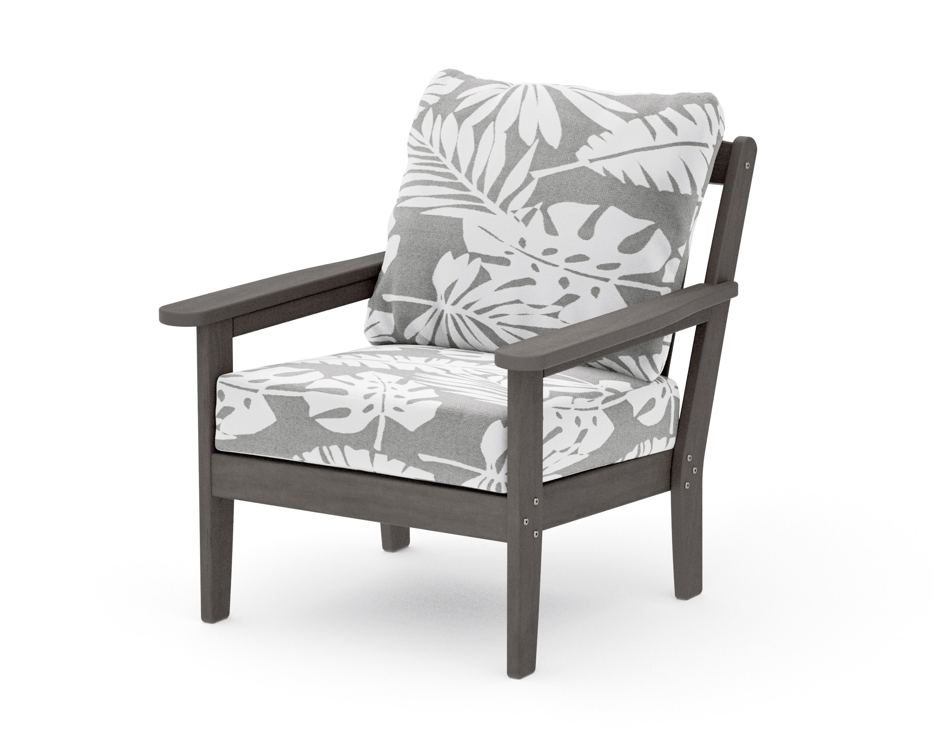 Cottage Deep Seating Chair in Driftwood / Leaf Grey Mist
