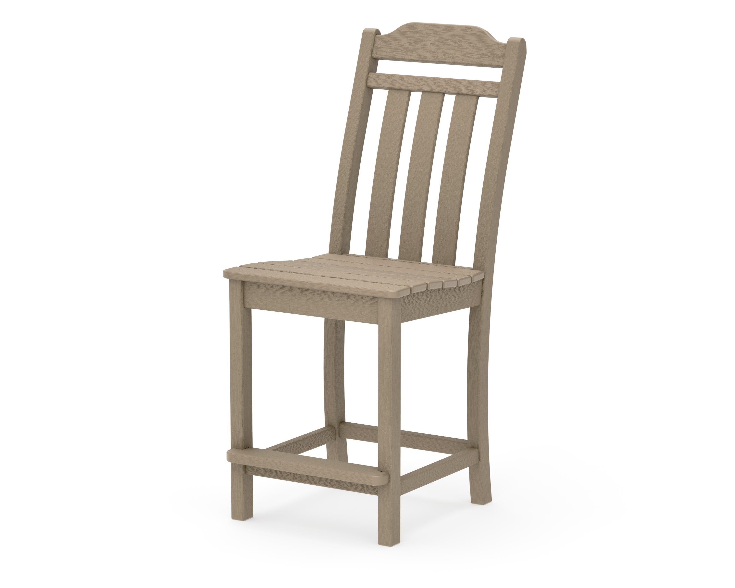 Cottage Counter Side Chair in Vintage Sahara
