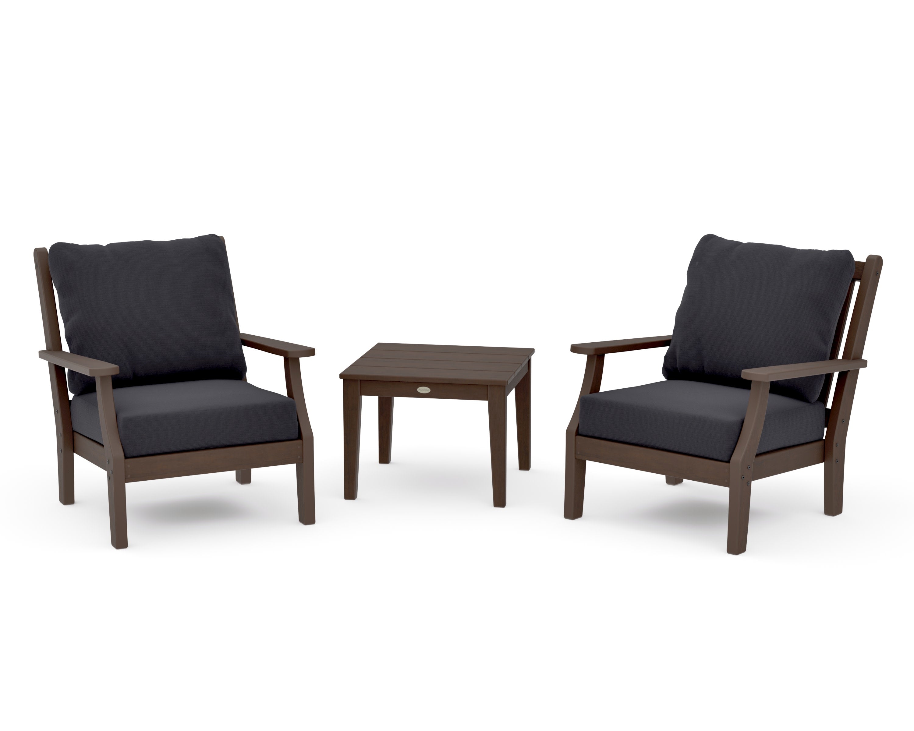 Wovendale 3-Piece Deep Seating Set in Kona / Midnight Linen