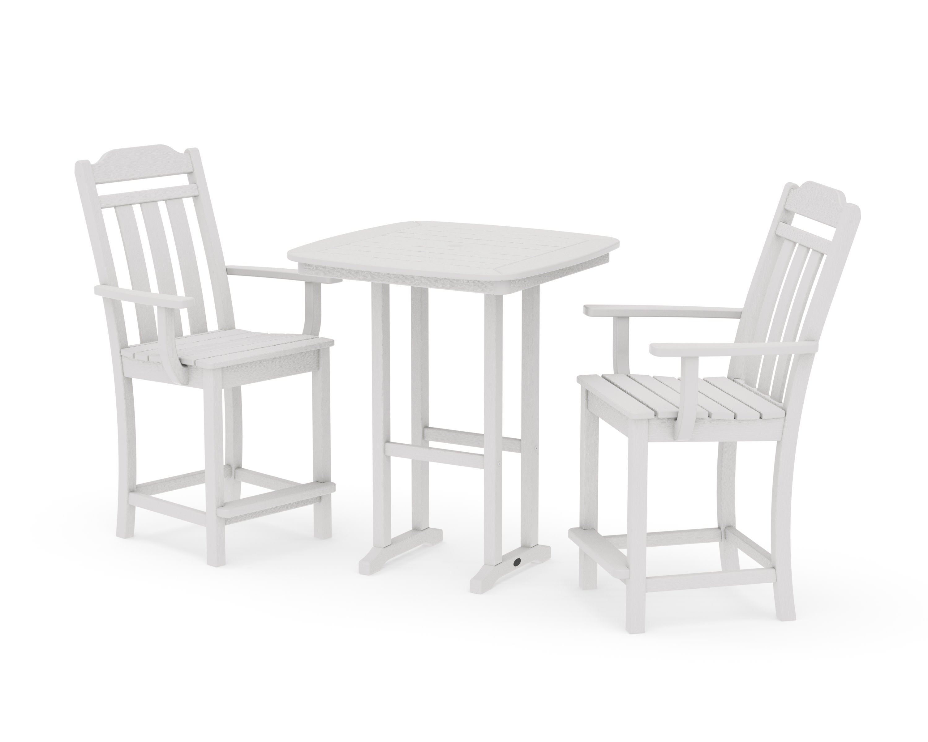 Cottage 3-Piece Counter Set in Vintage White