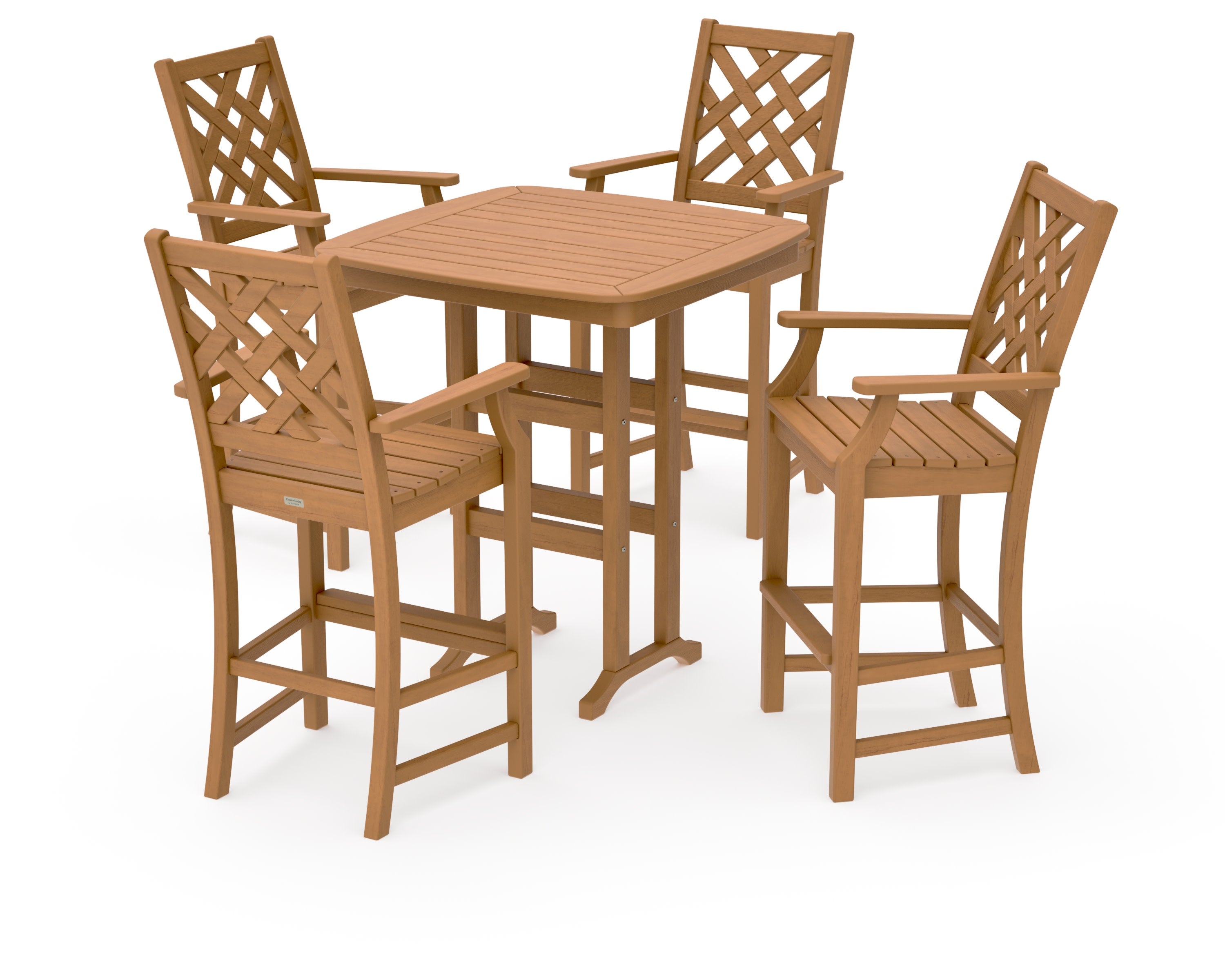 Wovendale 5-Piece Bar Set in Natural