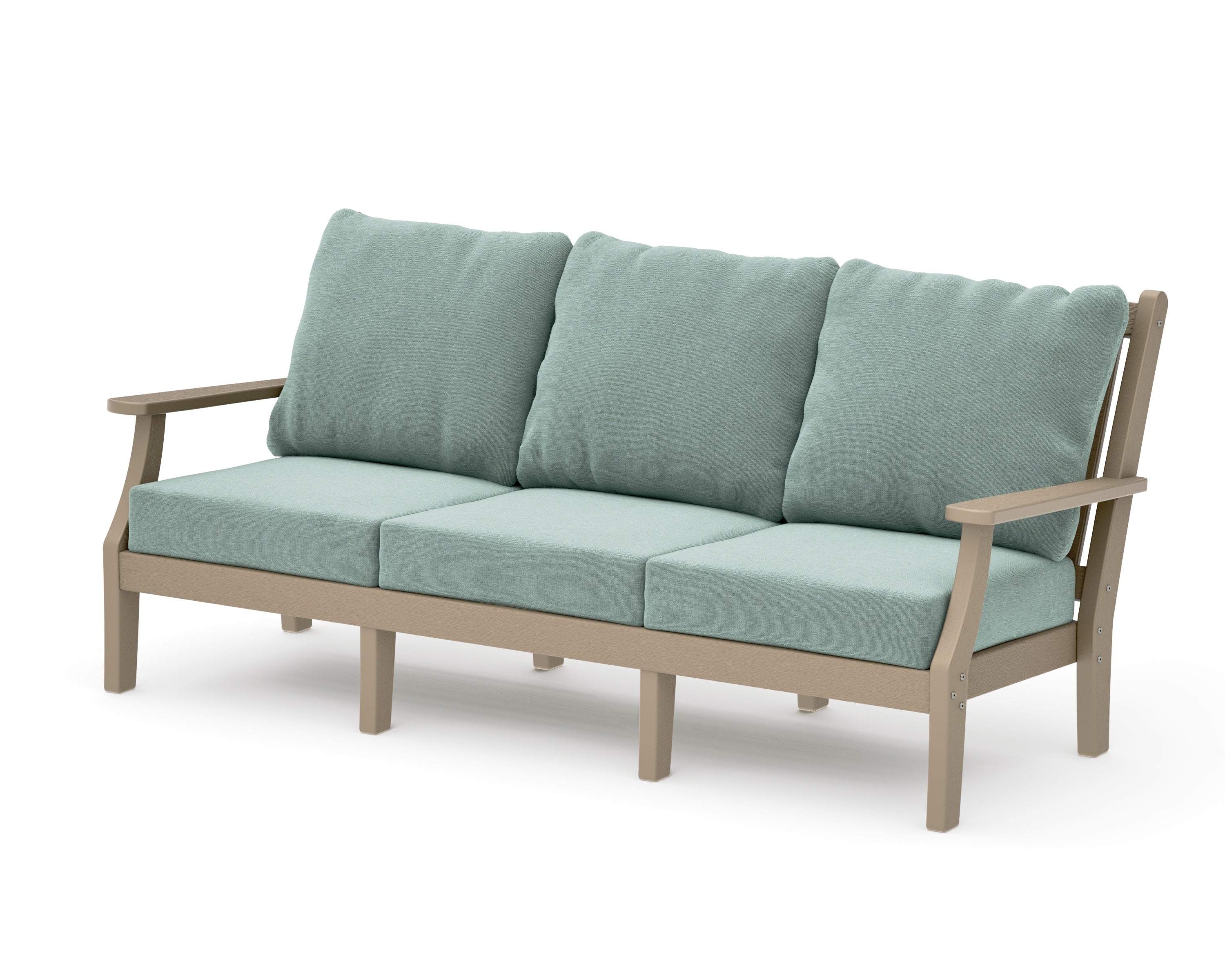 Wovendale Deep Seating Sofa in Vintage Sahara / Glacier Spa