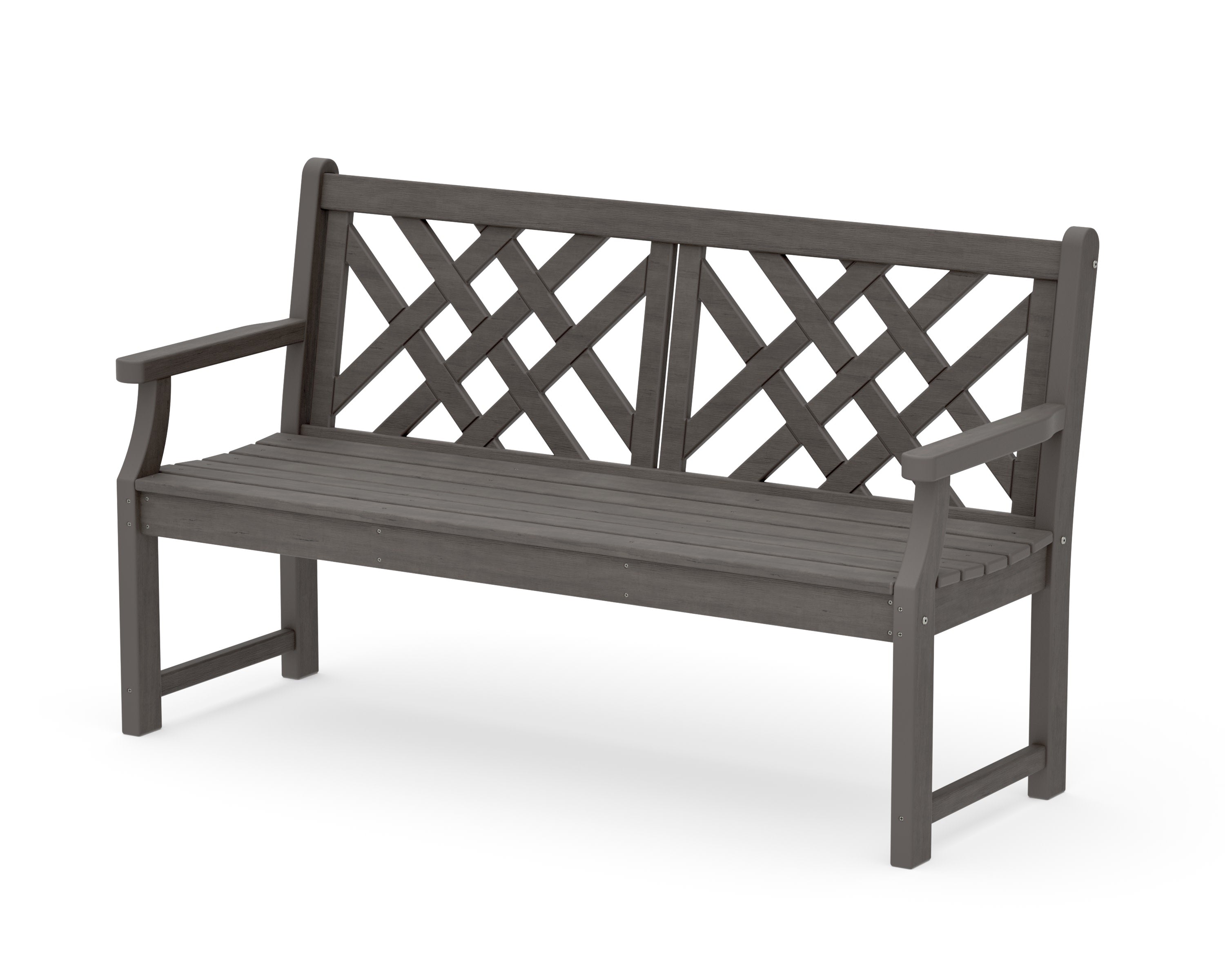 Wovendale 60" Bench in Driftwood