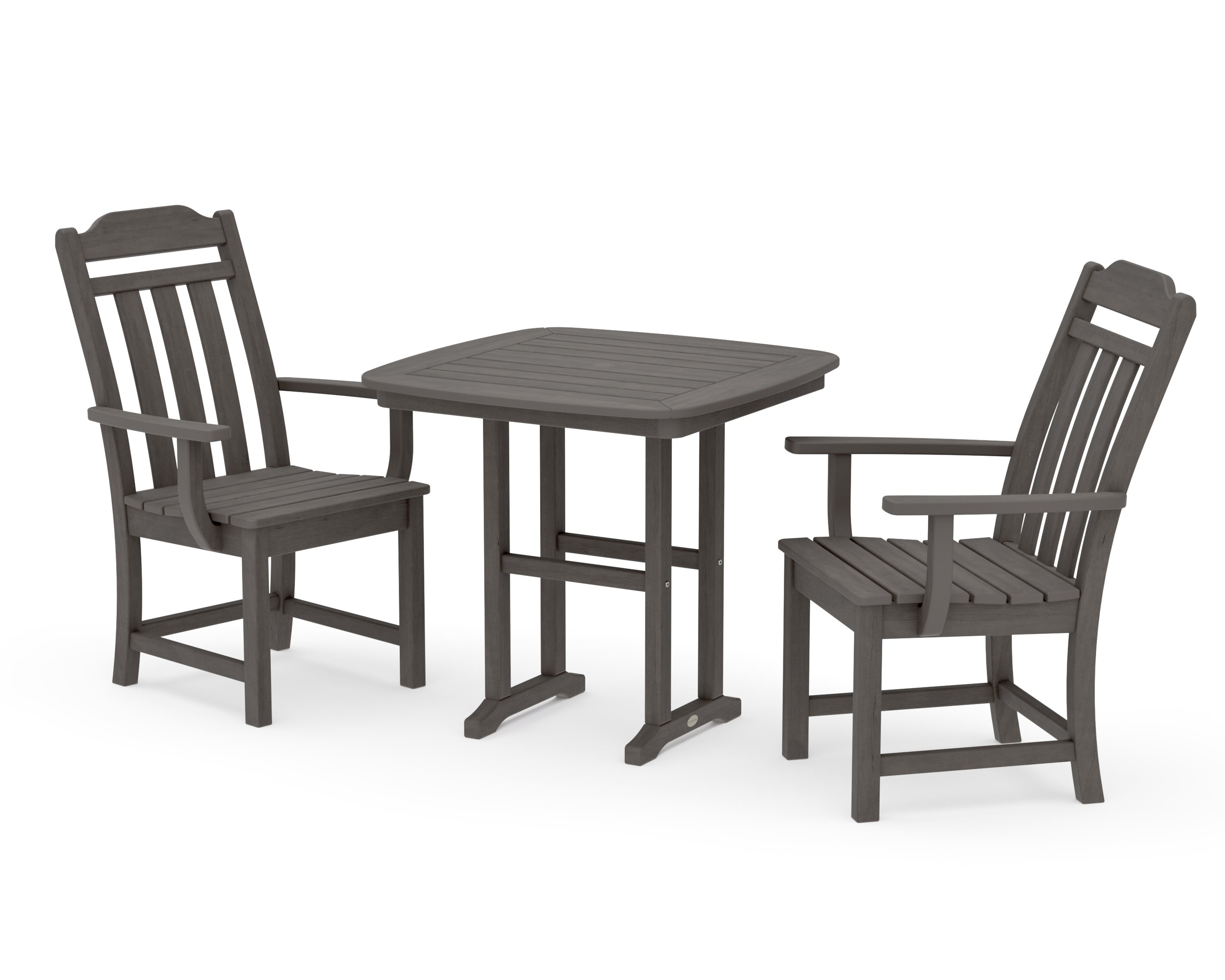 Cottage 3-Piece Dining Set in Driftwood