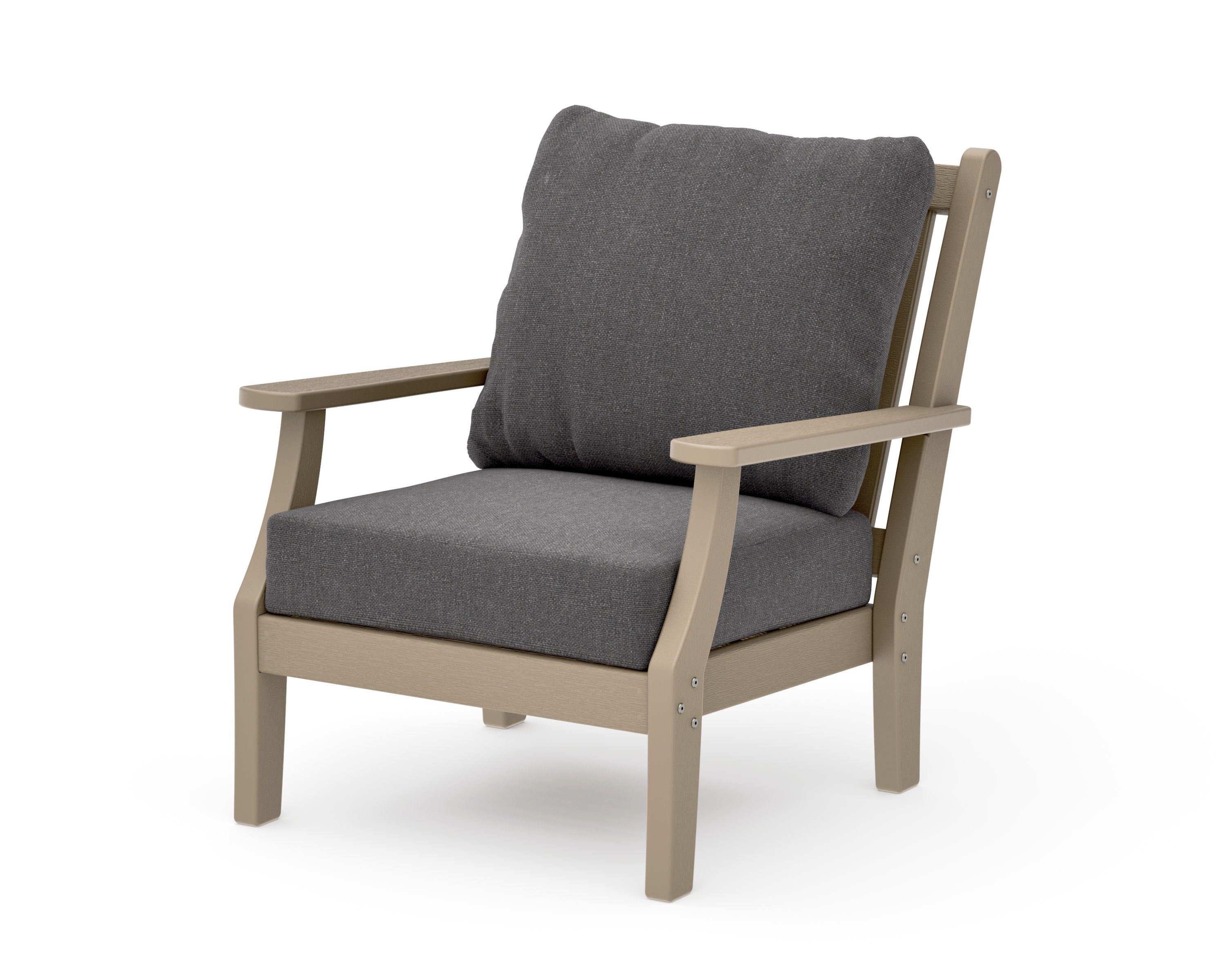 Wovendale Deep Seating Chair in Vintage Sahara / Ash Charcoal