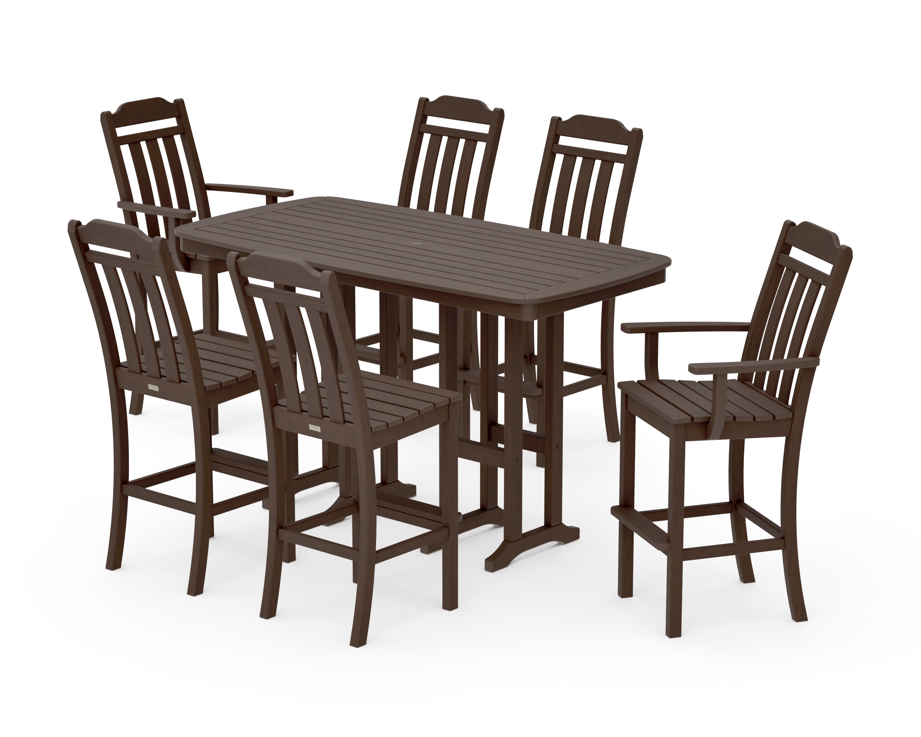 Cottage 7-Piece Bar Set in Kona