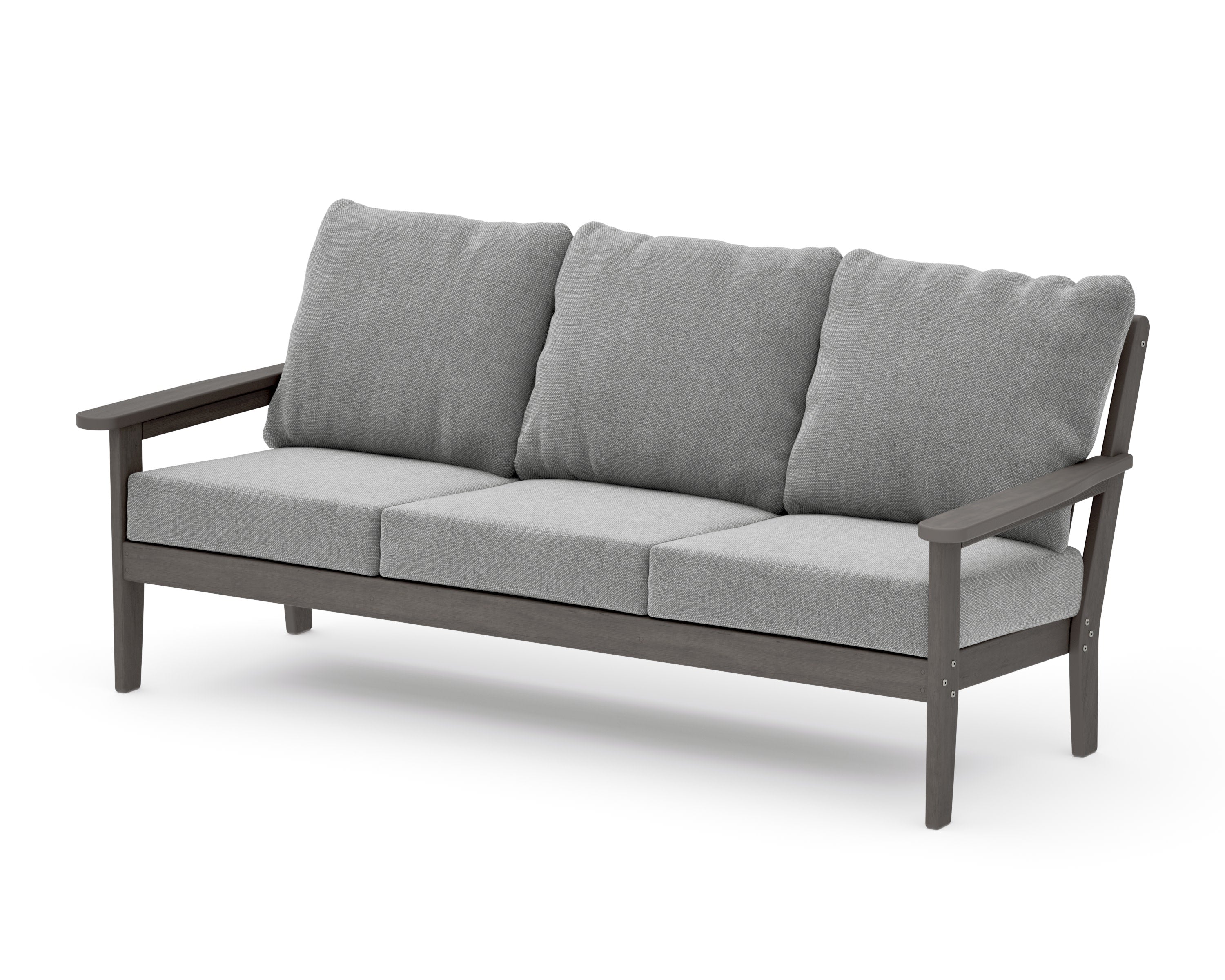 Cottage Deep Seating Sofa in Driftwood / Grey Mist