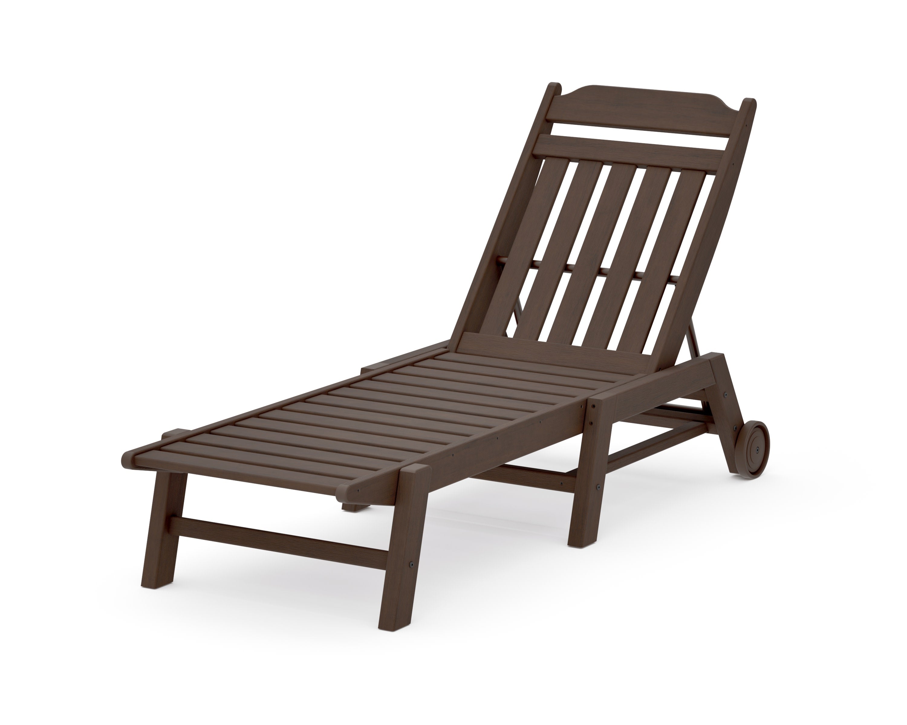 Cottage Chaise with Wheels in Kona
