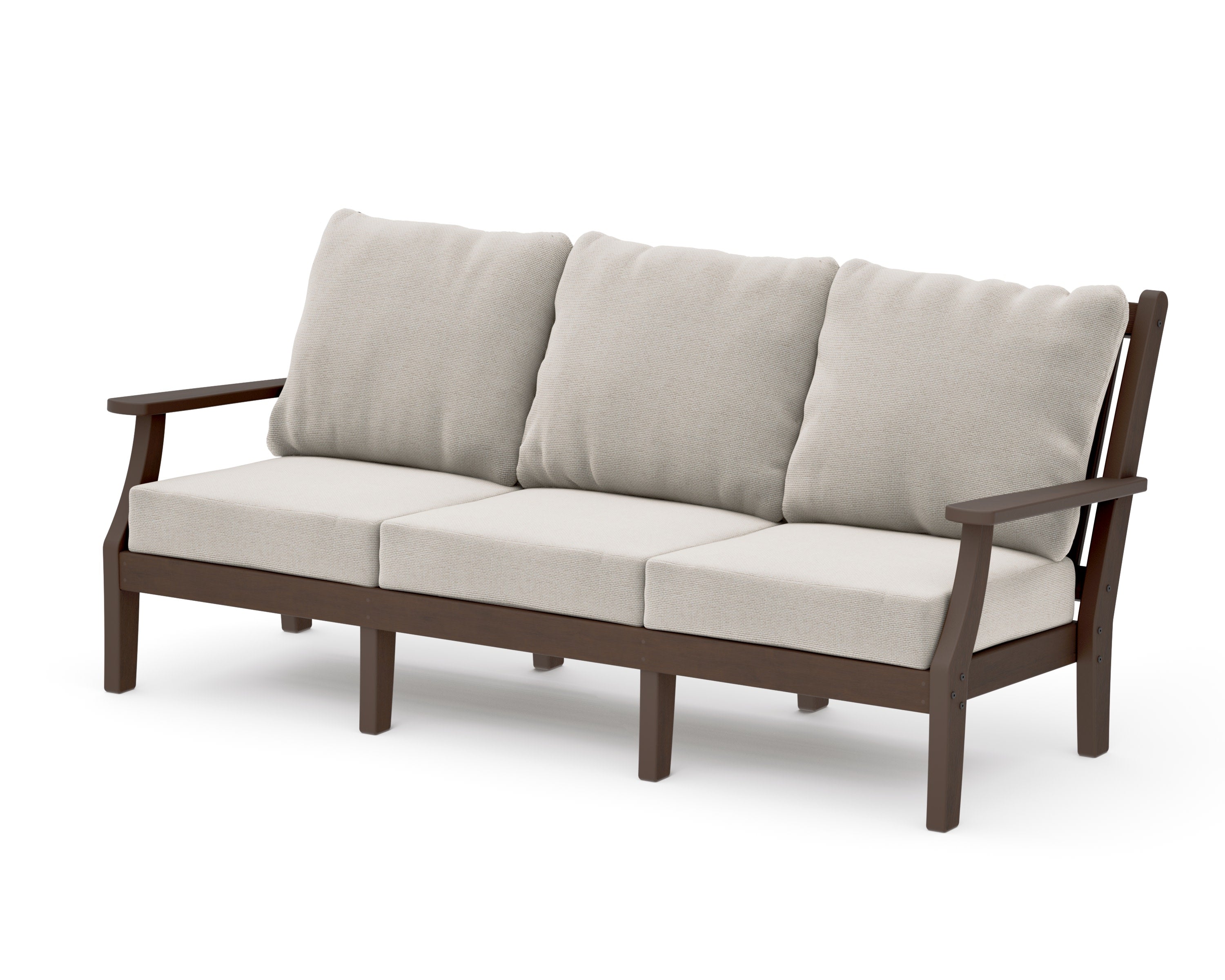 Wovendale Deep Seating Sofa in Kona / Dune Burlap