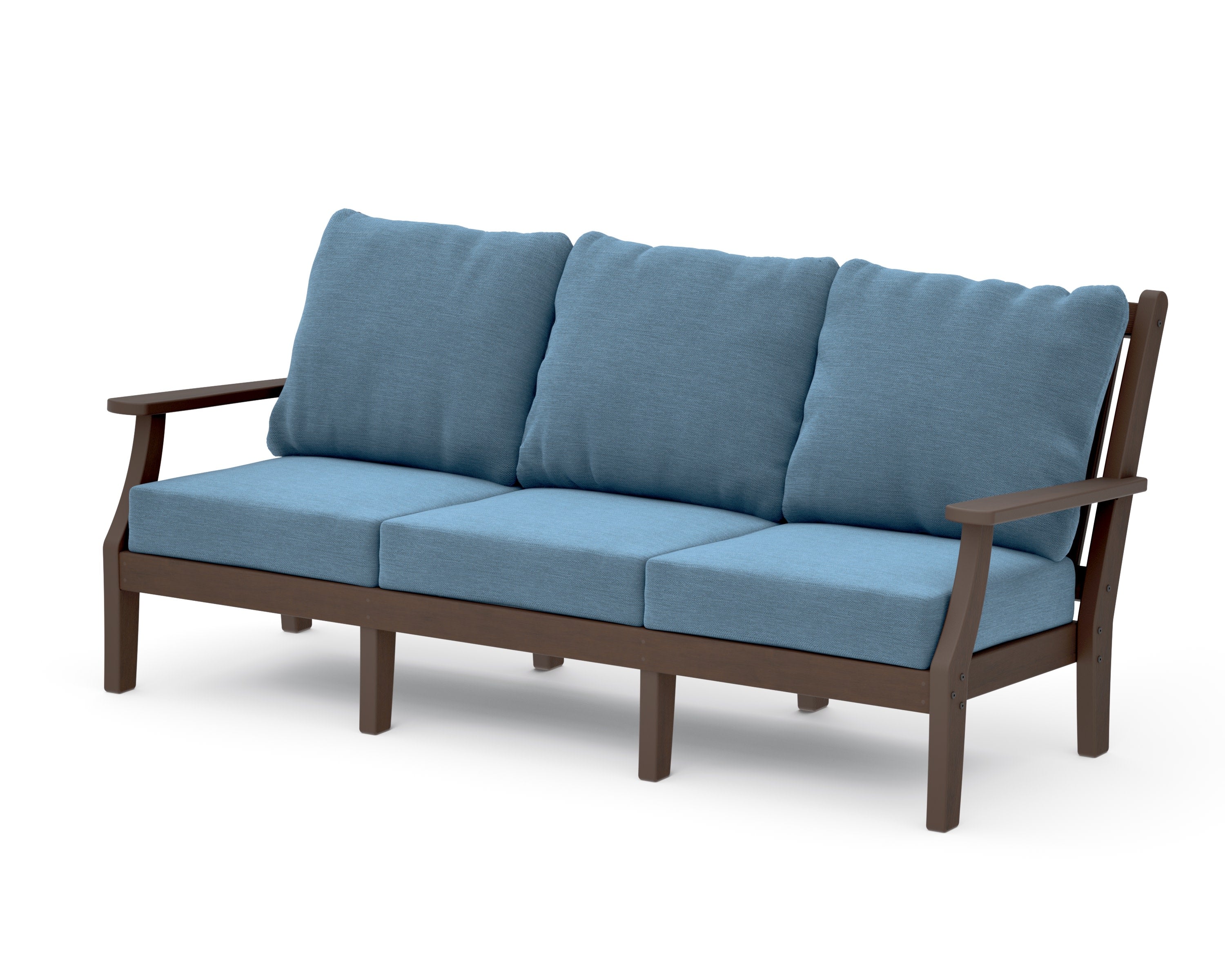 Wovendale Deep Seating Sofa in Kona / Sky Blue