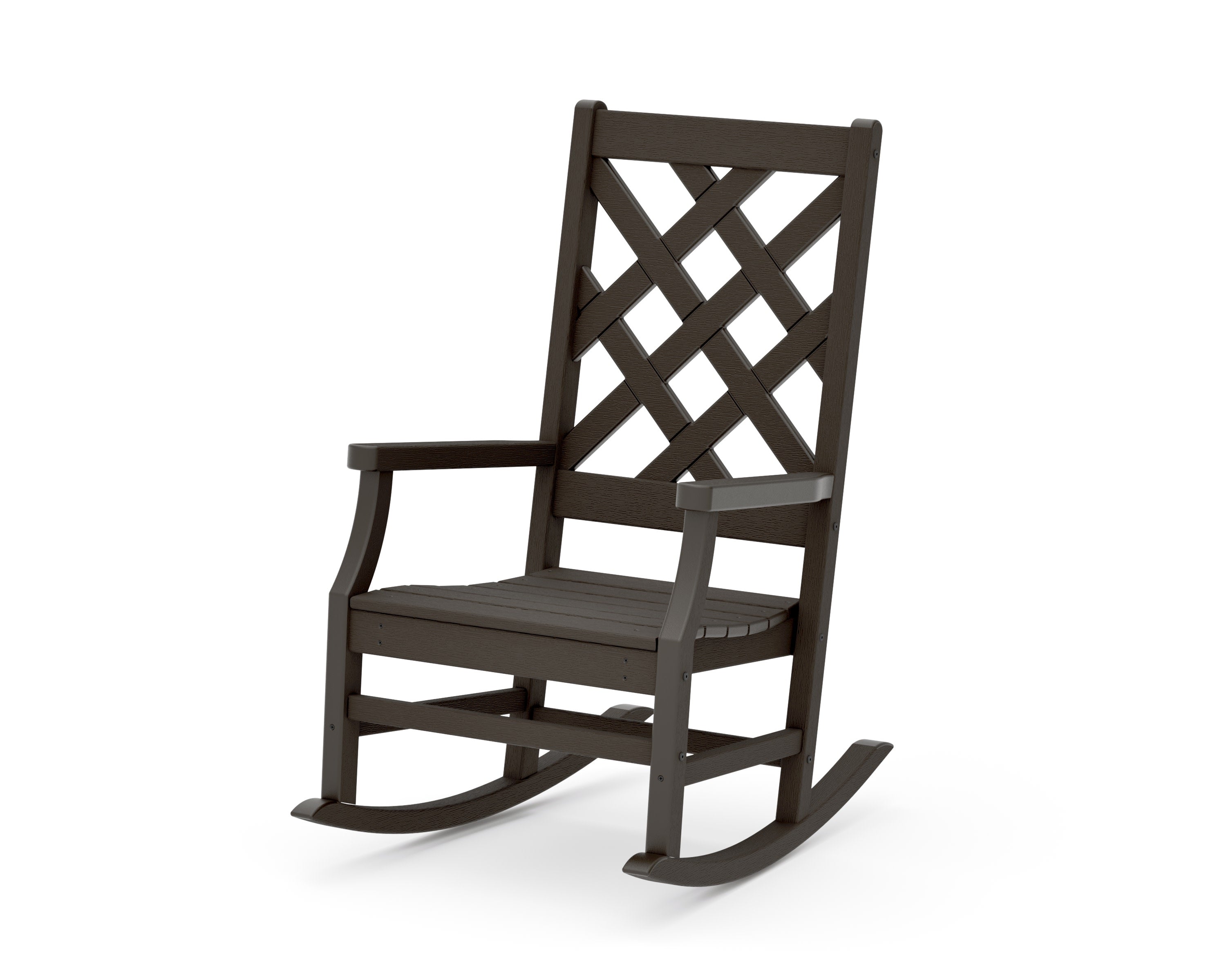 Wovendale Rocking Chair in Vintage Coffee
