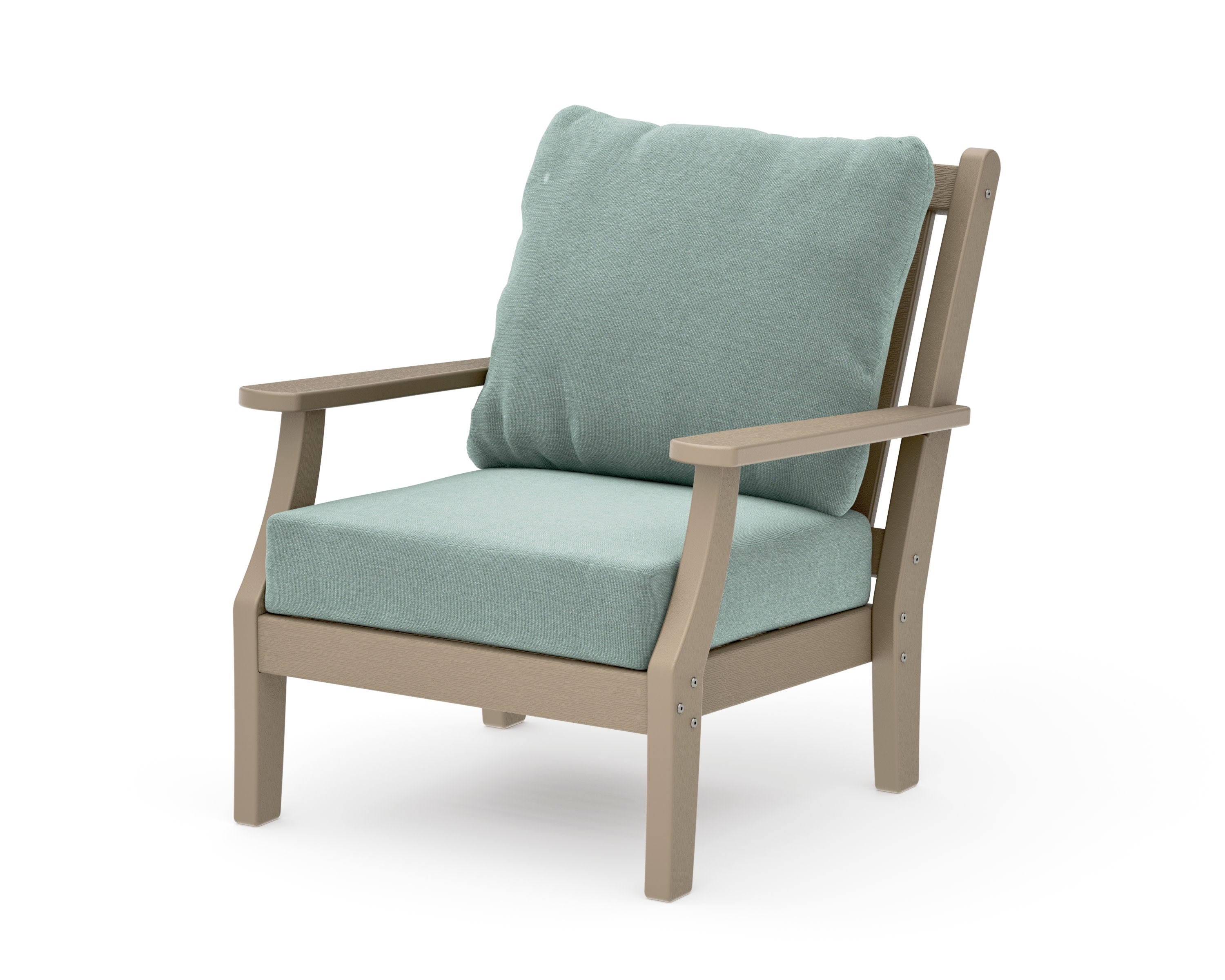 Wovendale Deep Seating Chair in Vintage Sahara / Glacier Spa