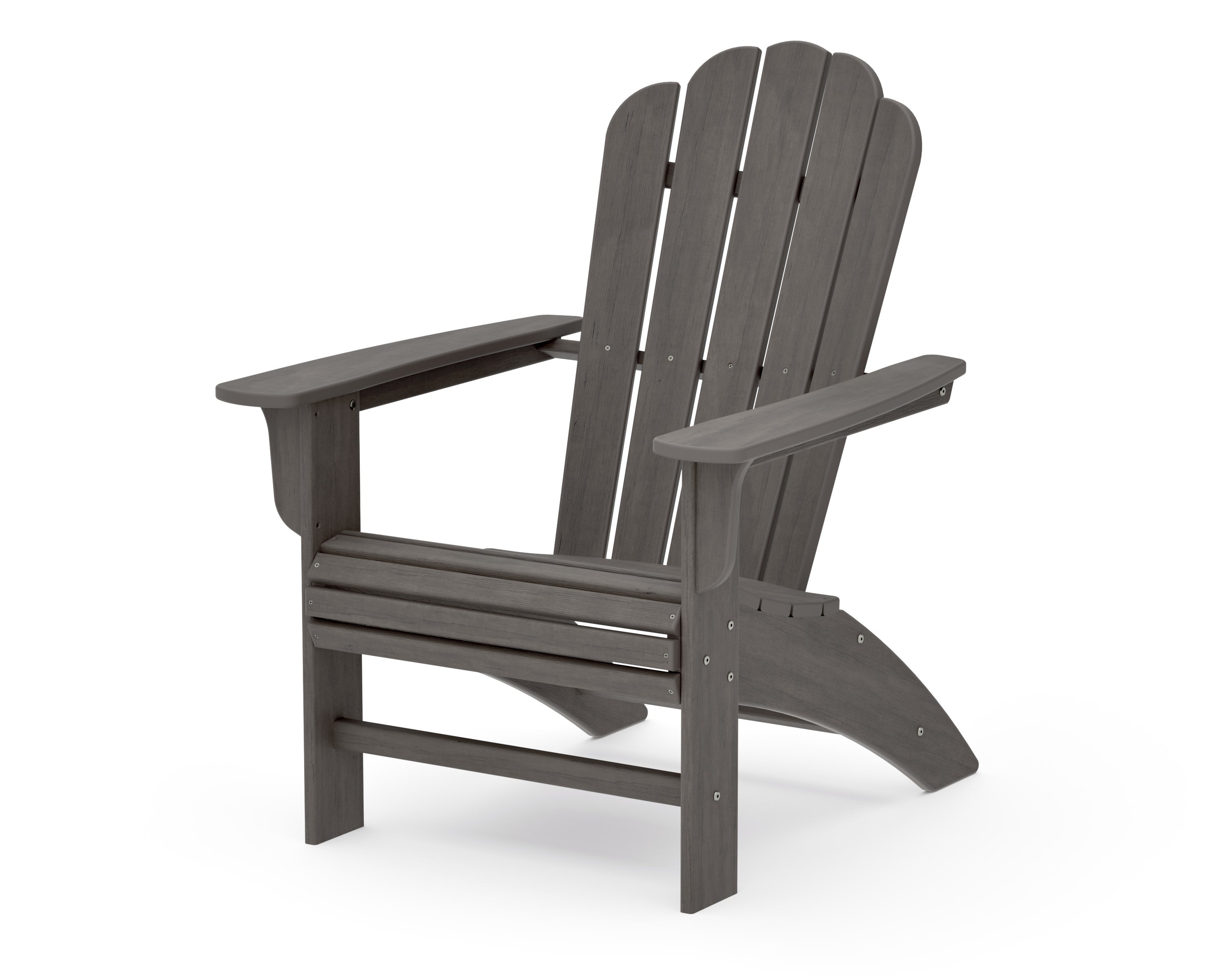 Cottage Curveback Adirondack Chair in Driftwood