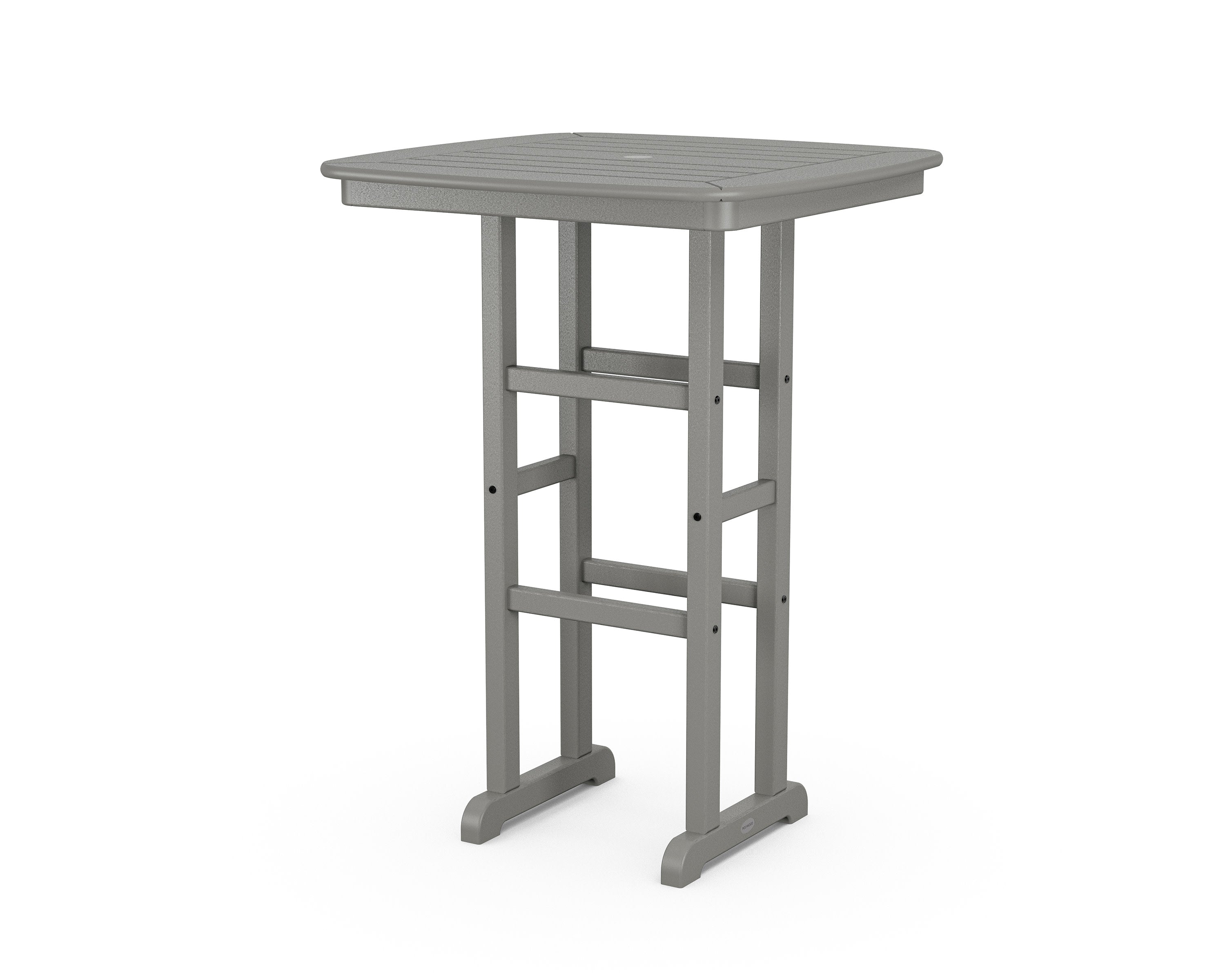 Nautical 31" Bar Table in Slate Grey