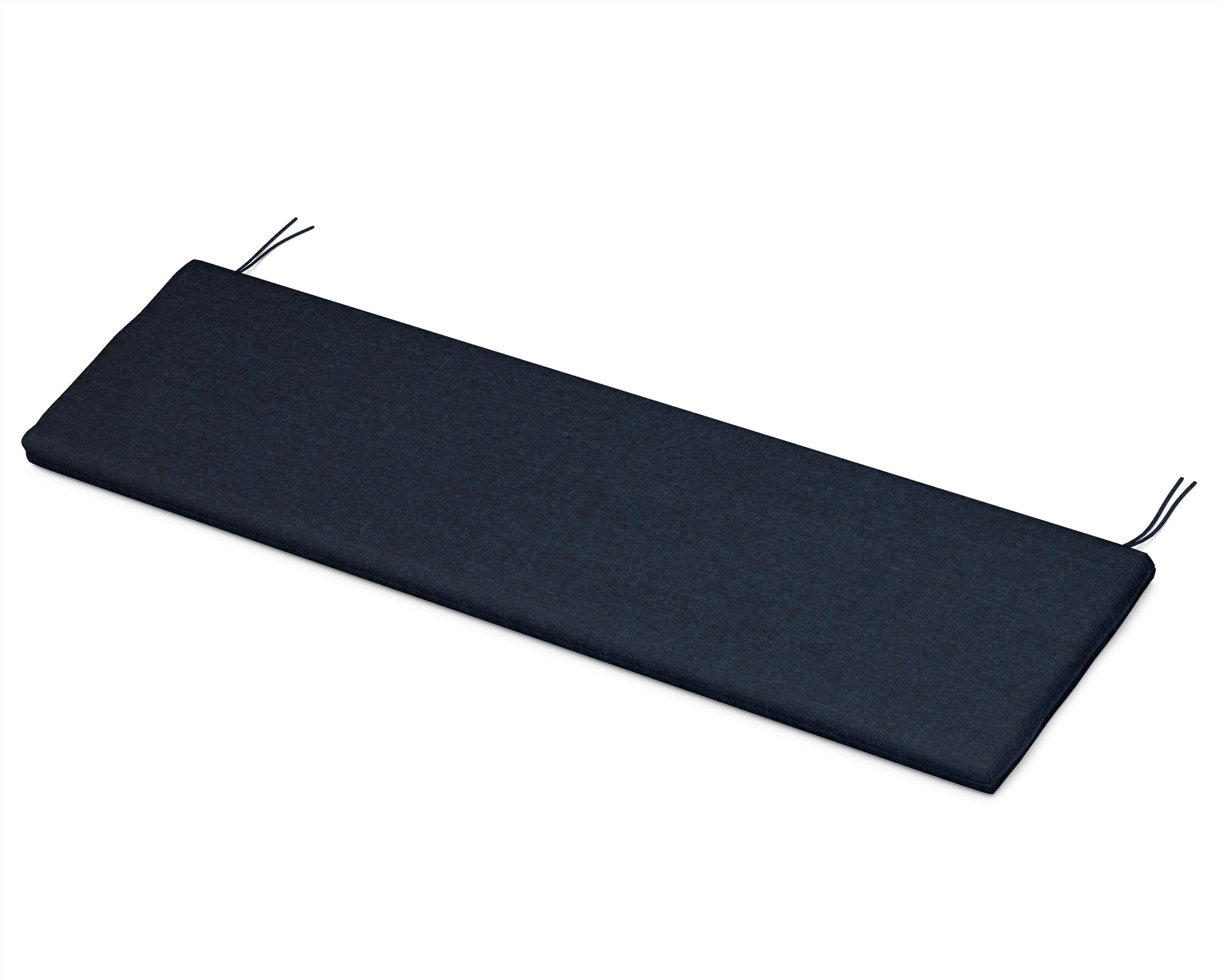 Bench Seat Cushion - 18.5"D x 55.5"W x 2.5"H in Marine Indigo