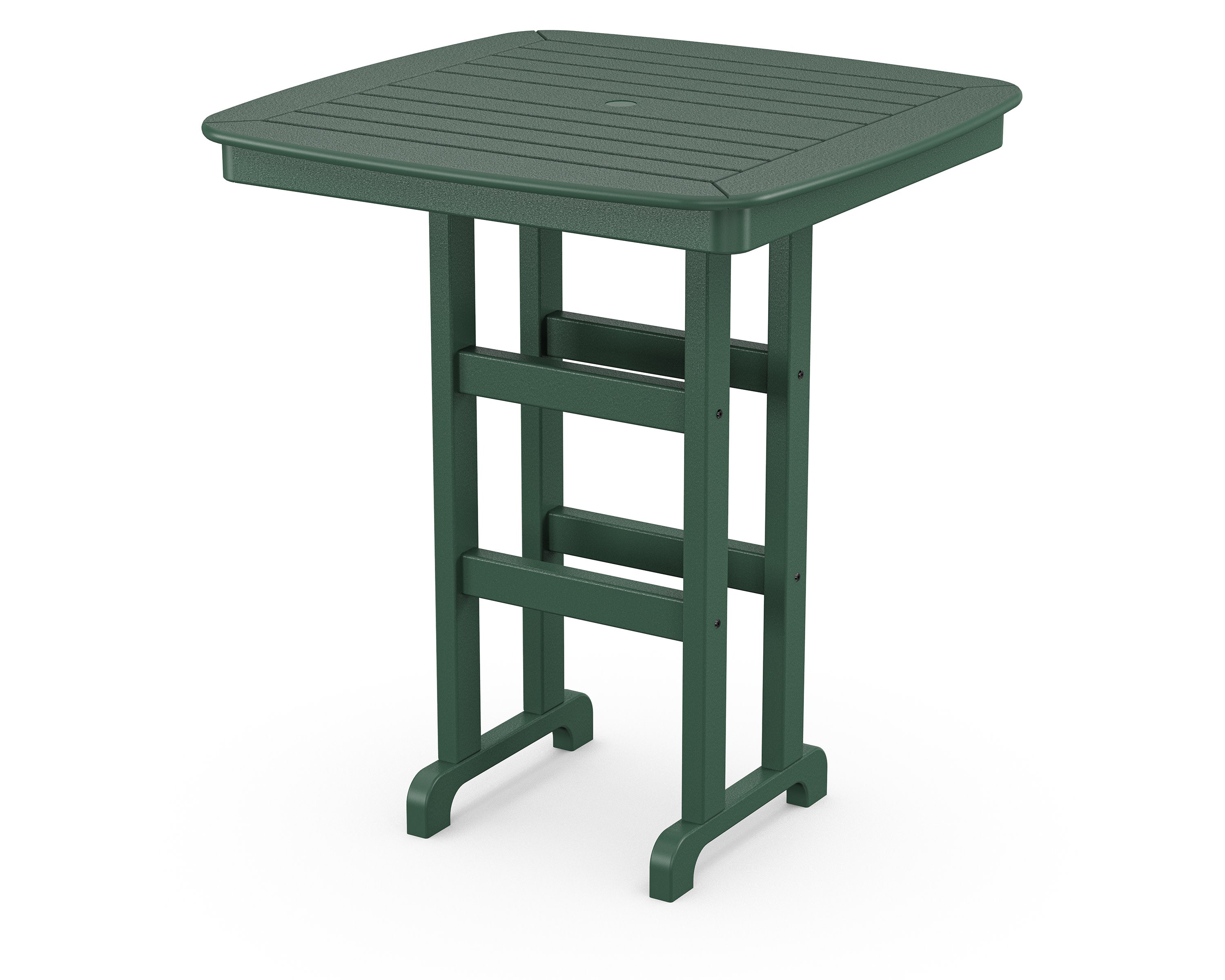 Nautical 37" Bar Table in Green