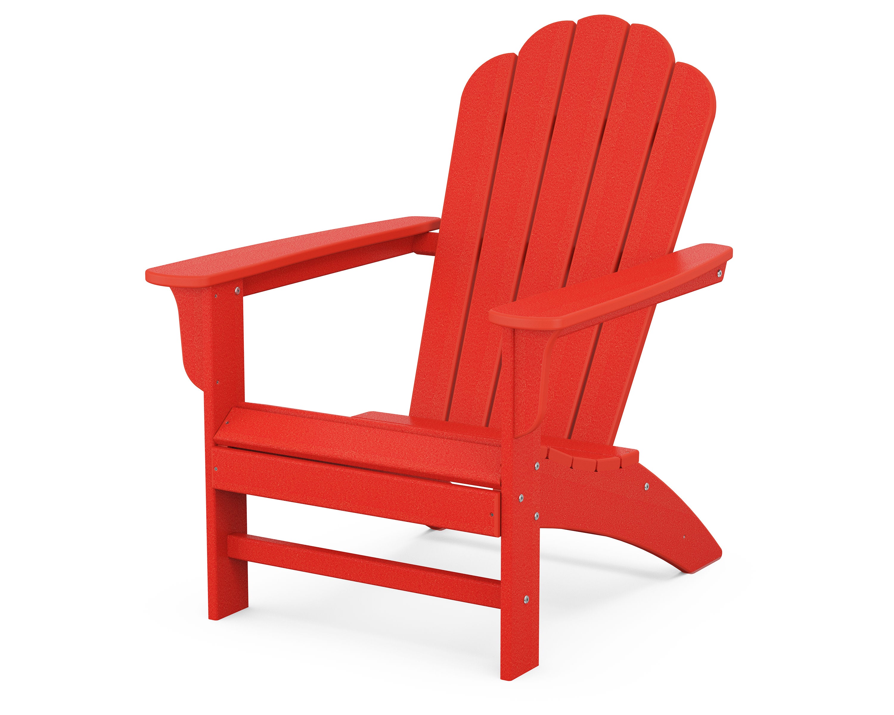 Cottage Adirondack Chair in Sunset Red