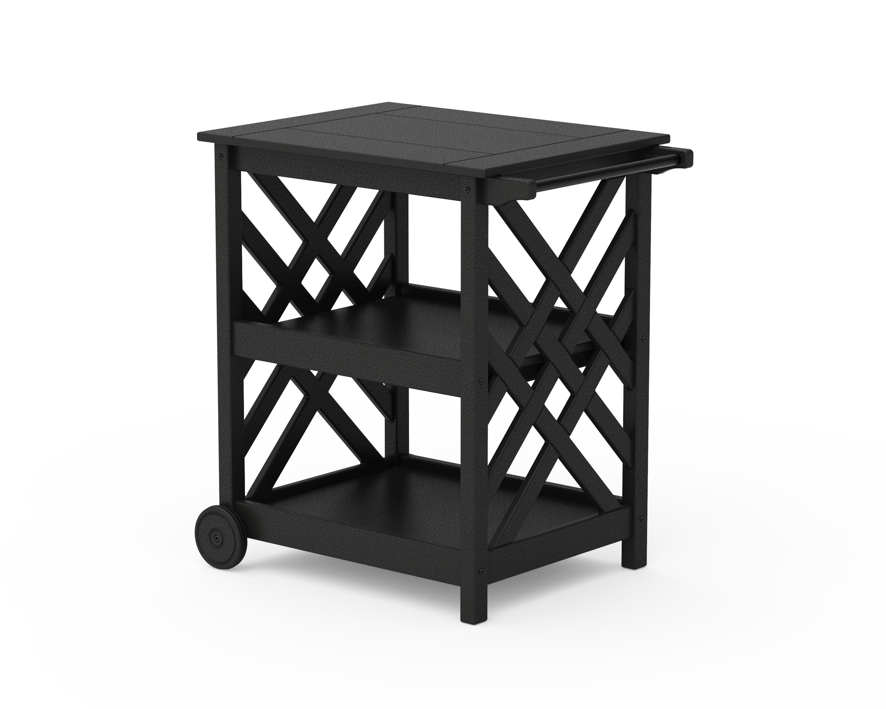 Wovendale Bar Cart in Black