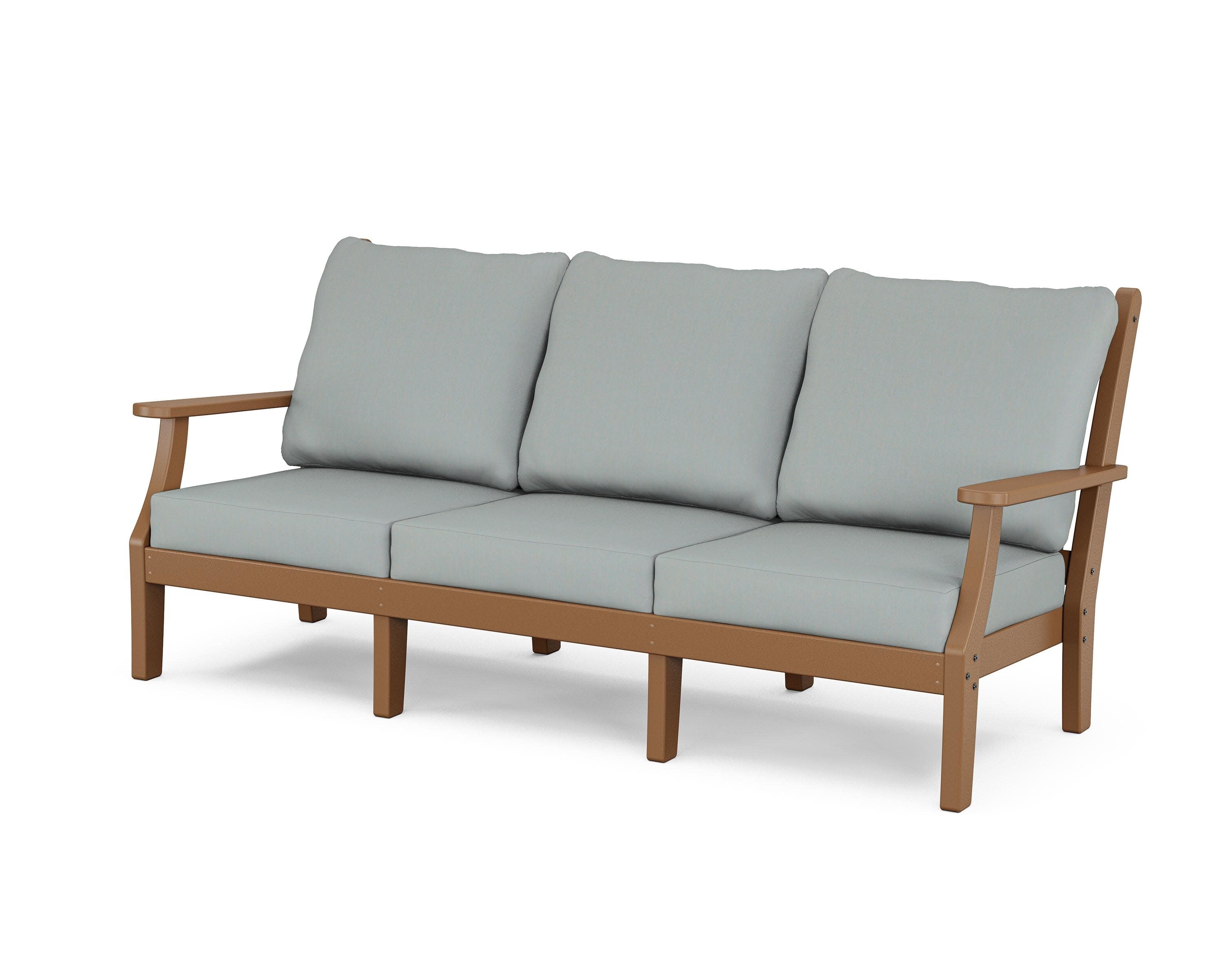 Wovendale Deep Seating Sofa in Teak / Spa