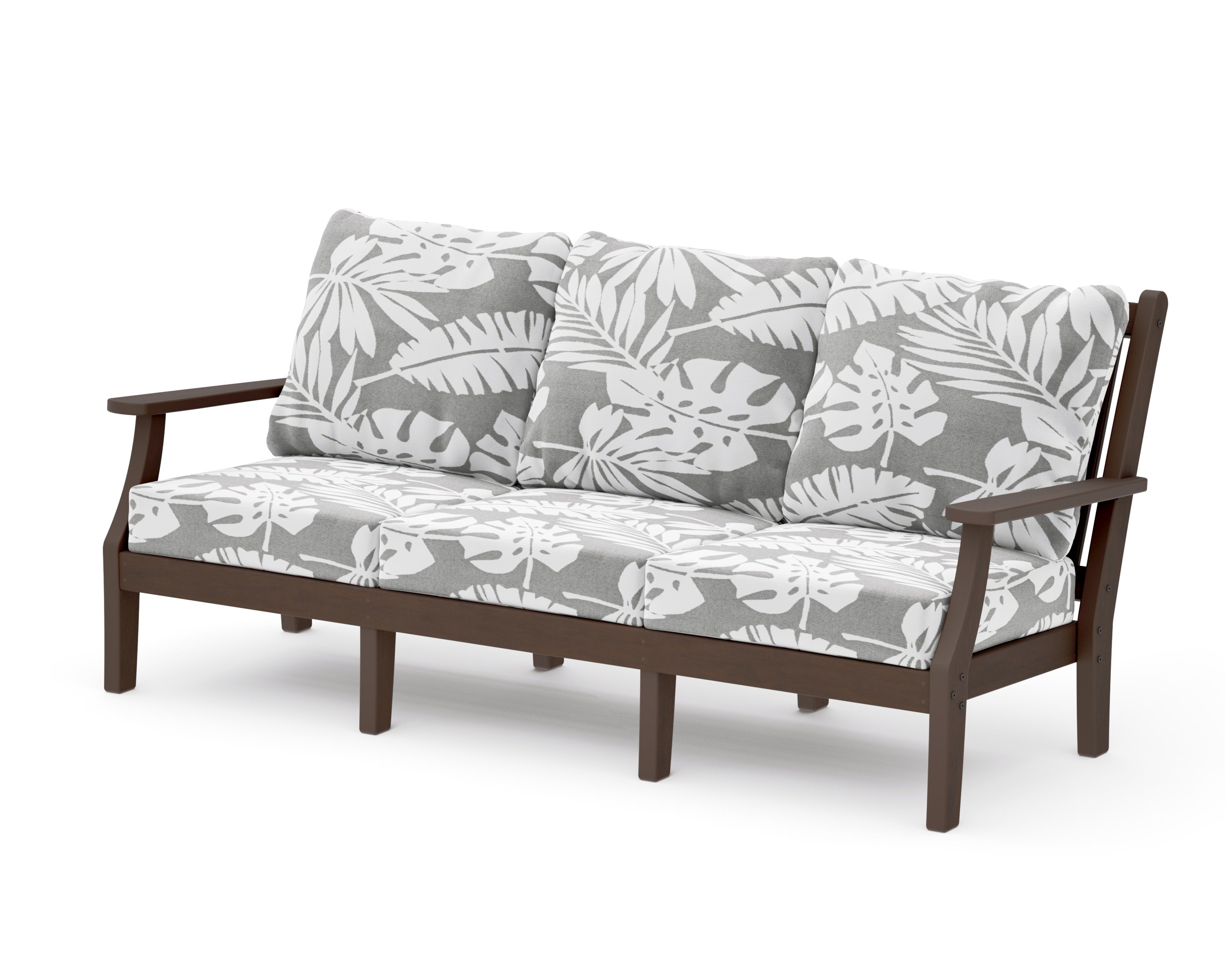 Wovendale Deep Seating Sofa in Kona / Leaf Grey Mist