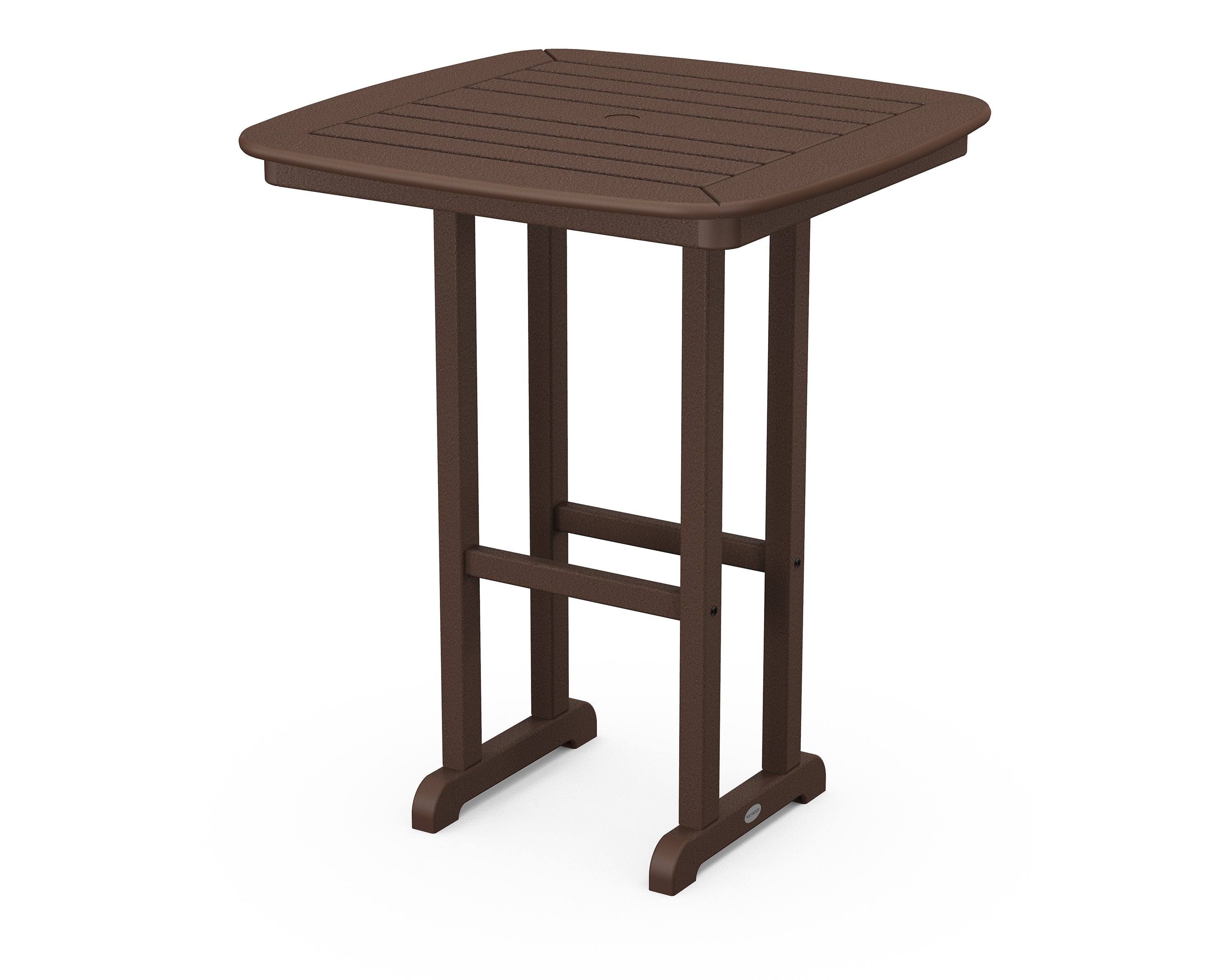 Nautical 31" Counter Table in Mahogany