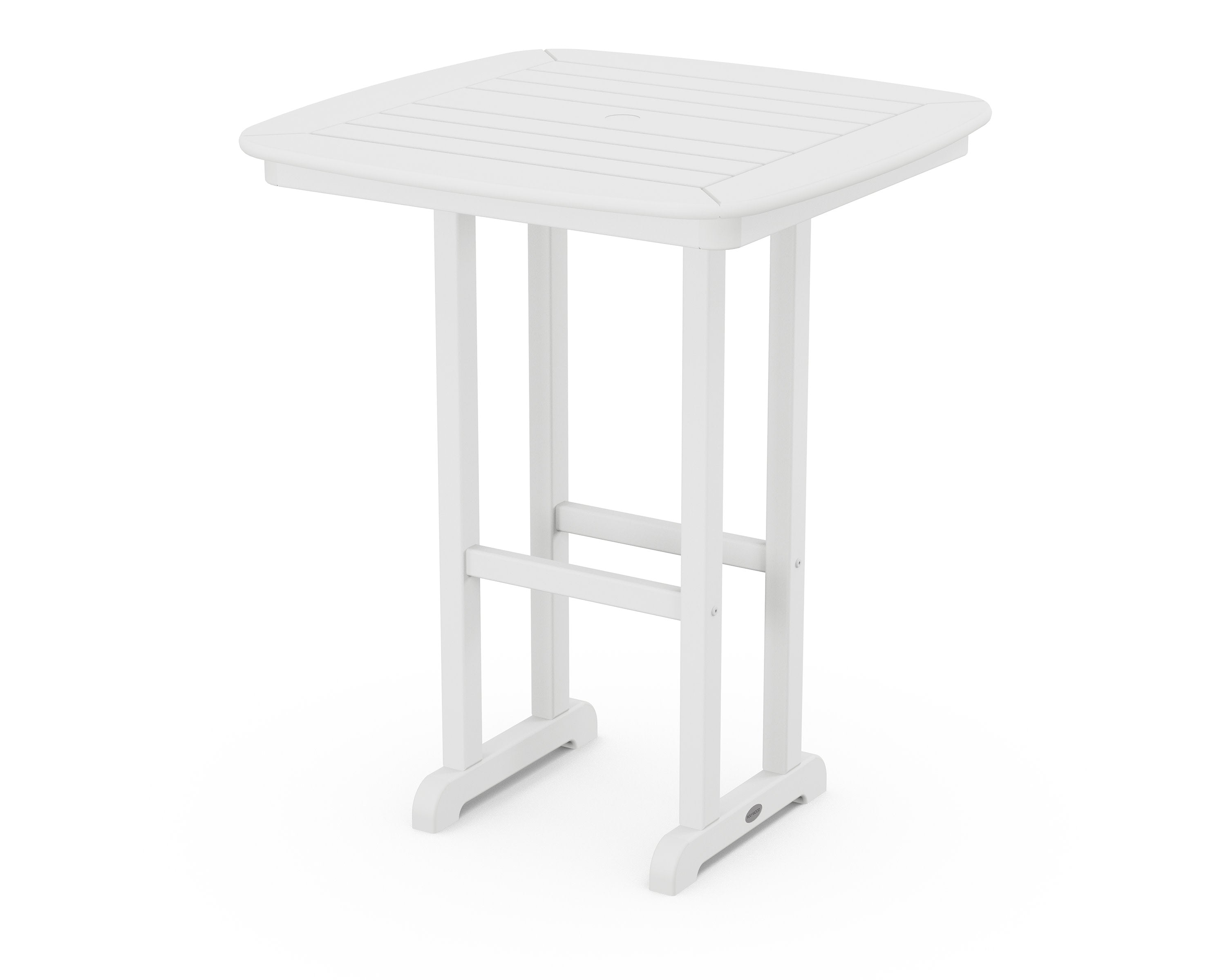Nautical 31" Counter Table in White