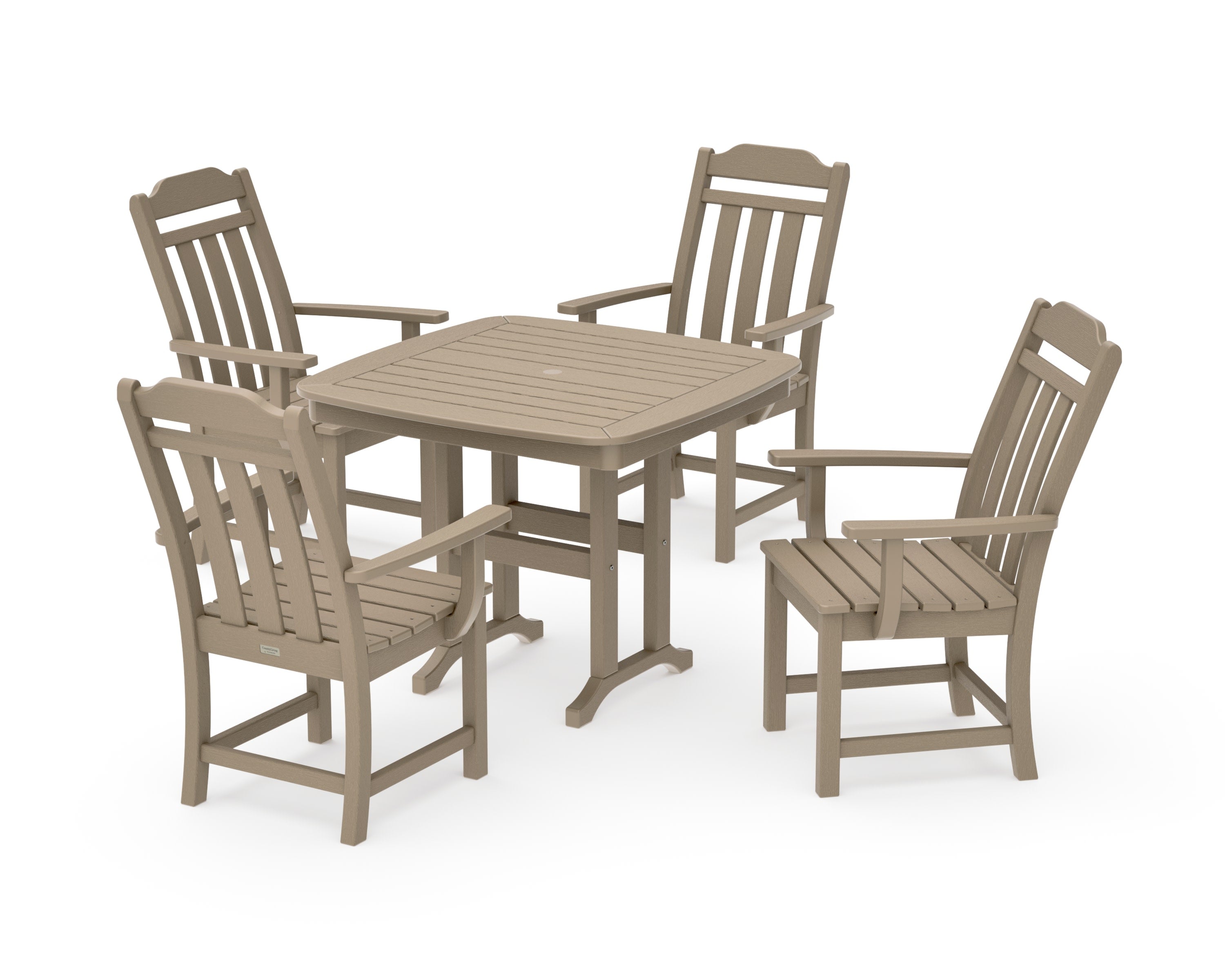 Cottage 5-Piece Dining Set in Vintage Sahara