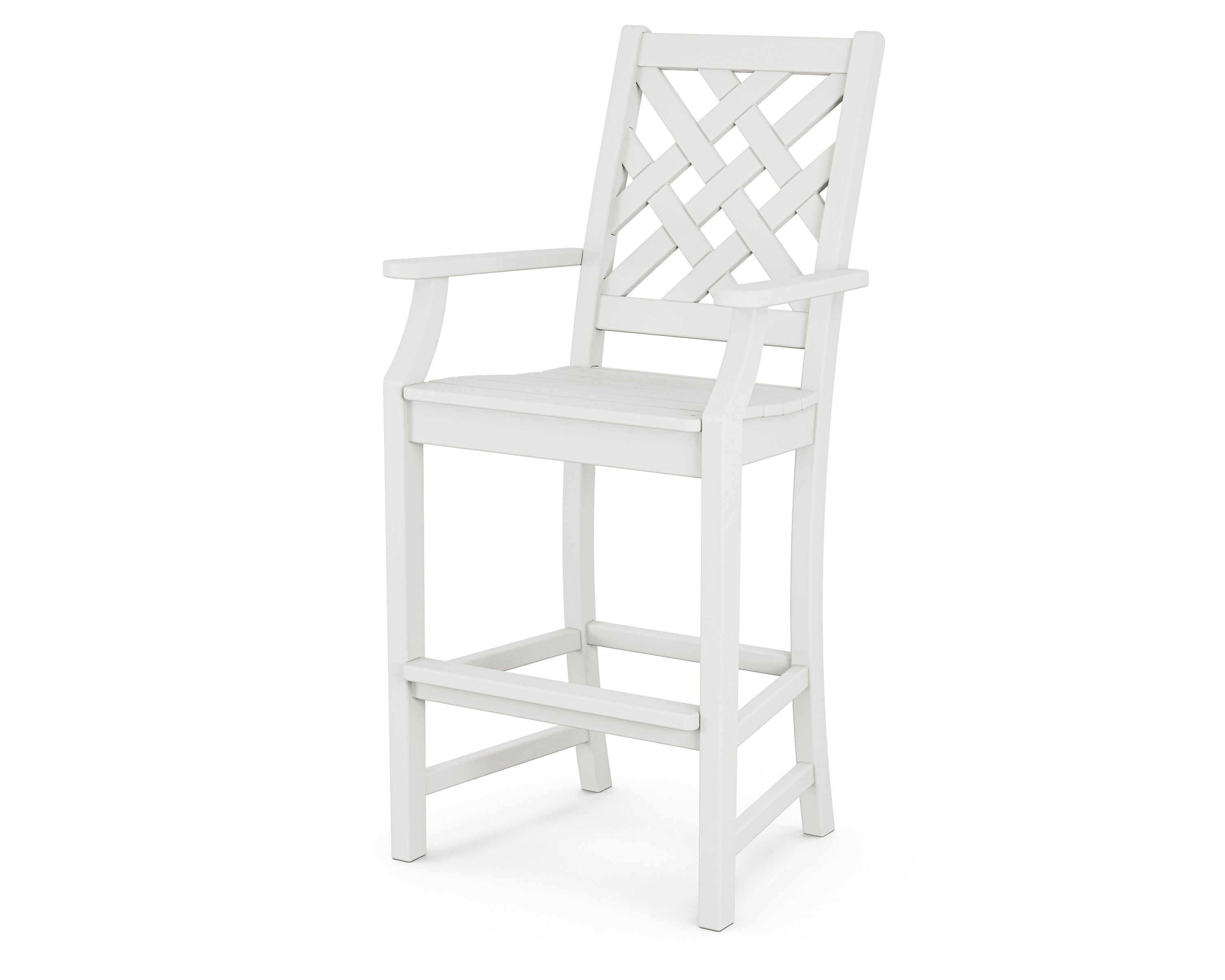 Wovendale Bar Arm Chair in White