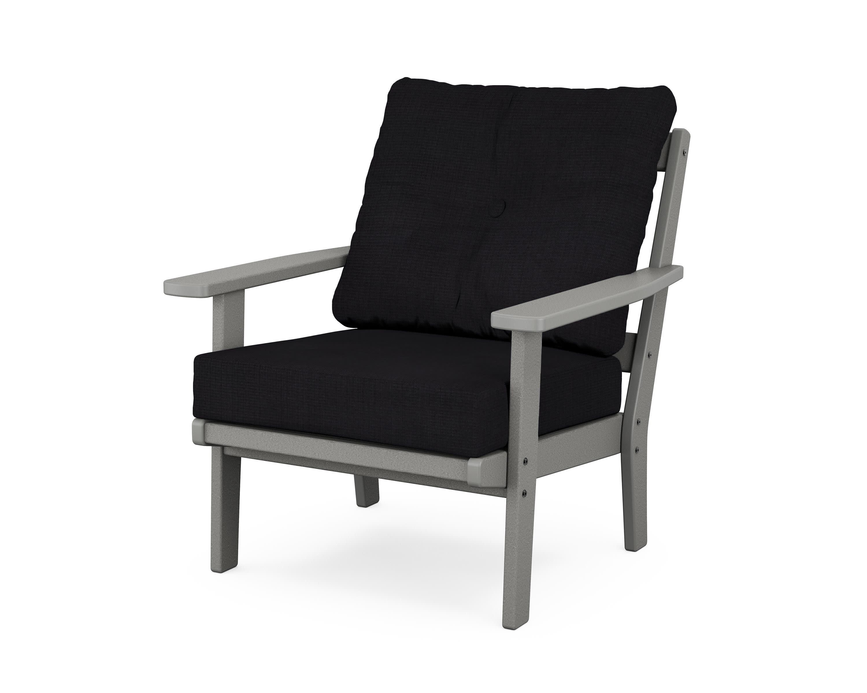 Prairie Deep Seating Chair in Slate Grey / Midnight Linen
