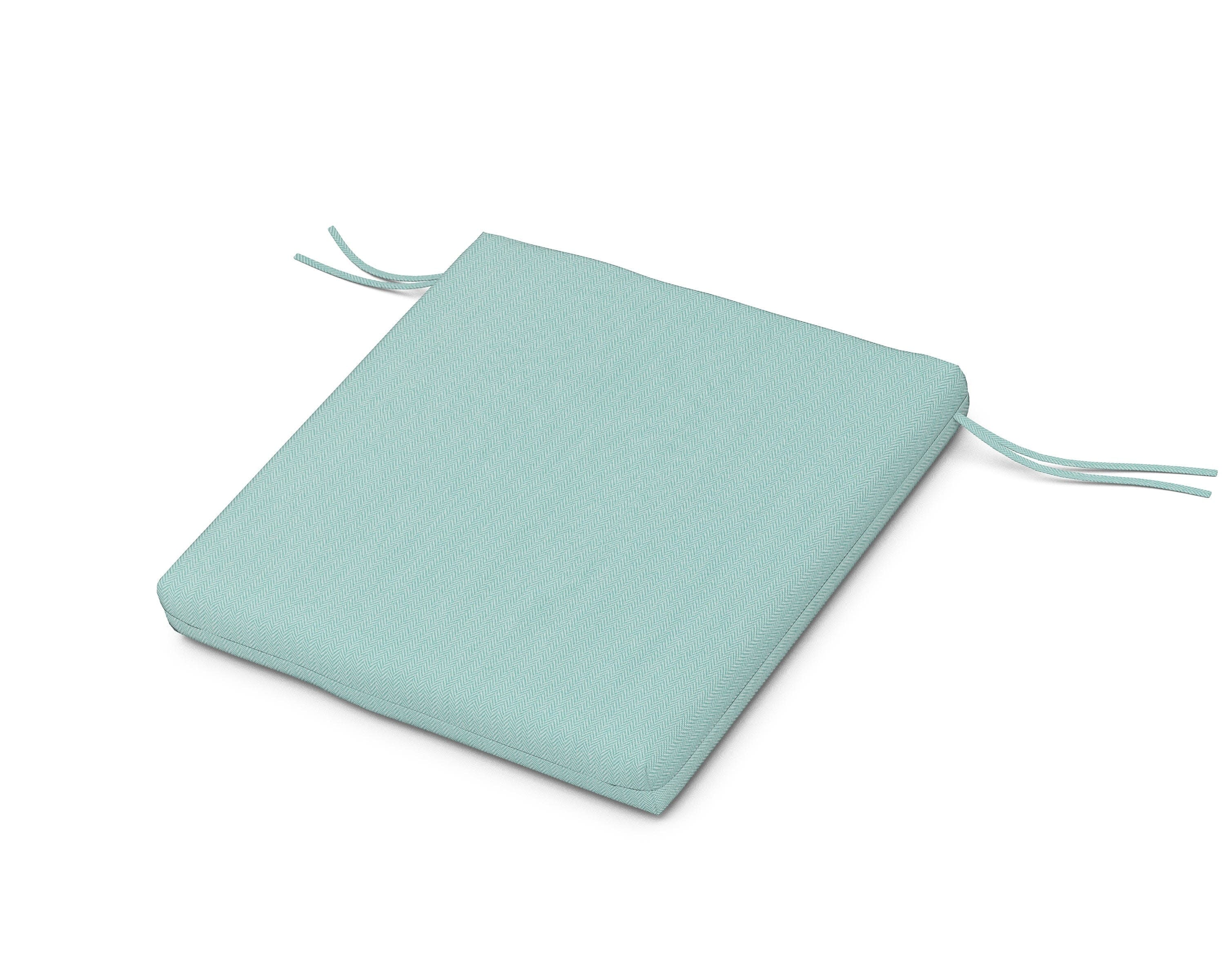 Seat Cushion - 20"D x 20"W x 2.5"H in Primary Colors Teal