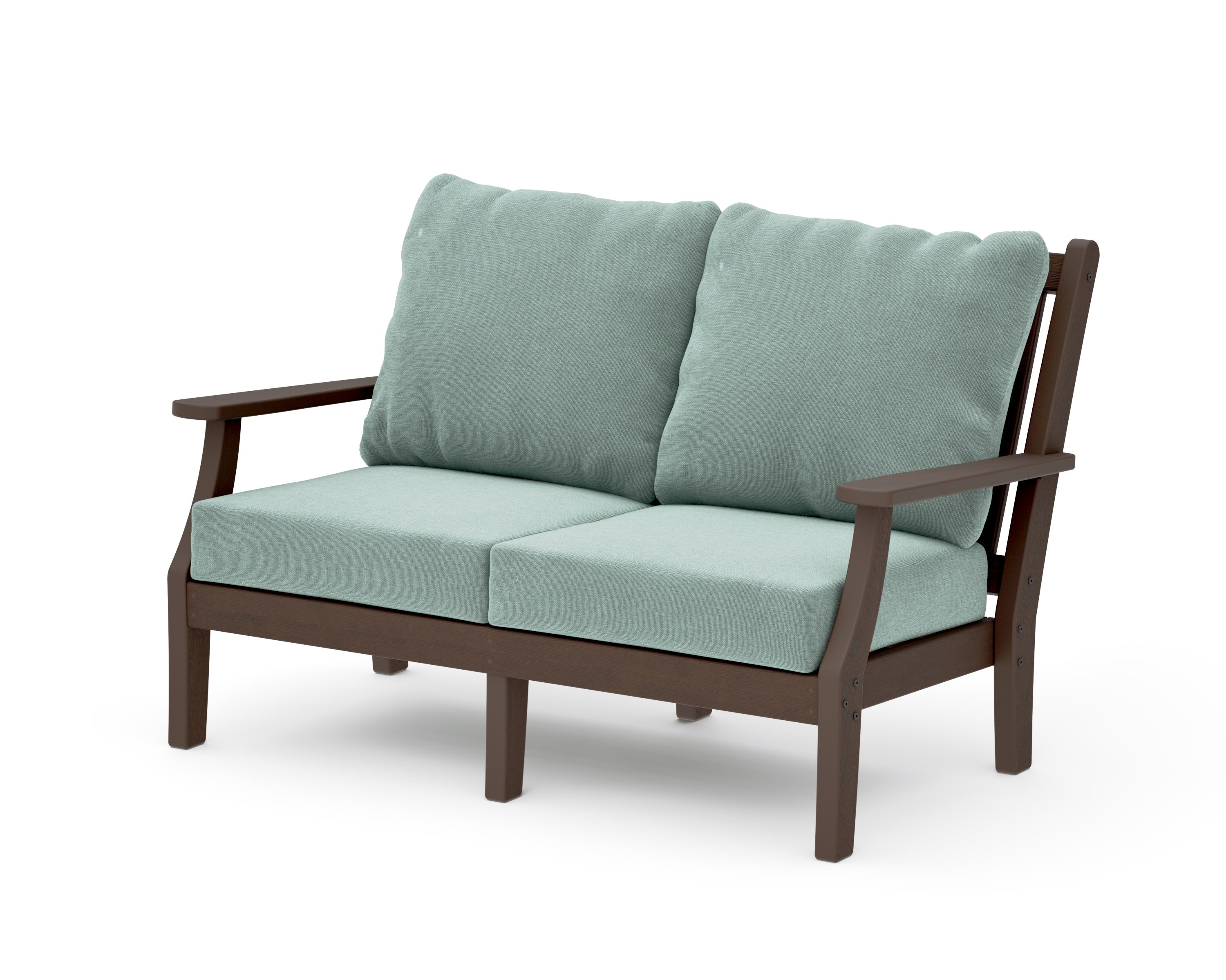 Wovendale Deep Seating Loveseat in Kona / Glacier Spa