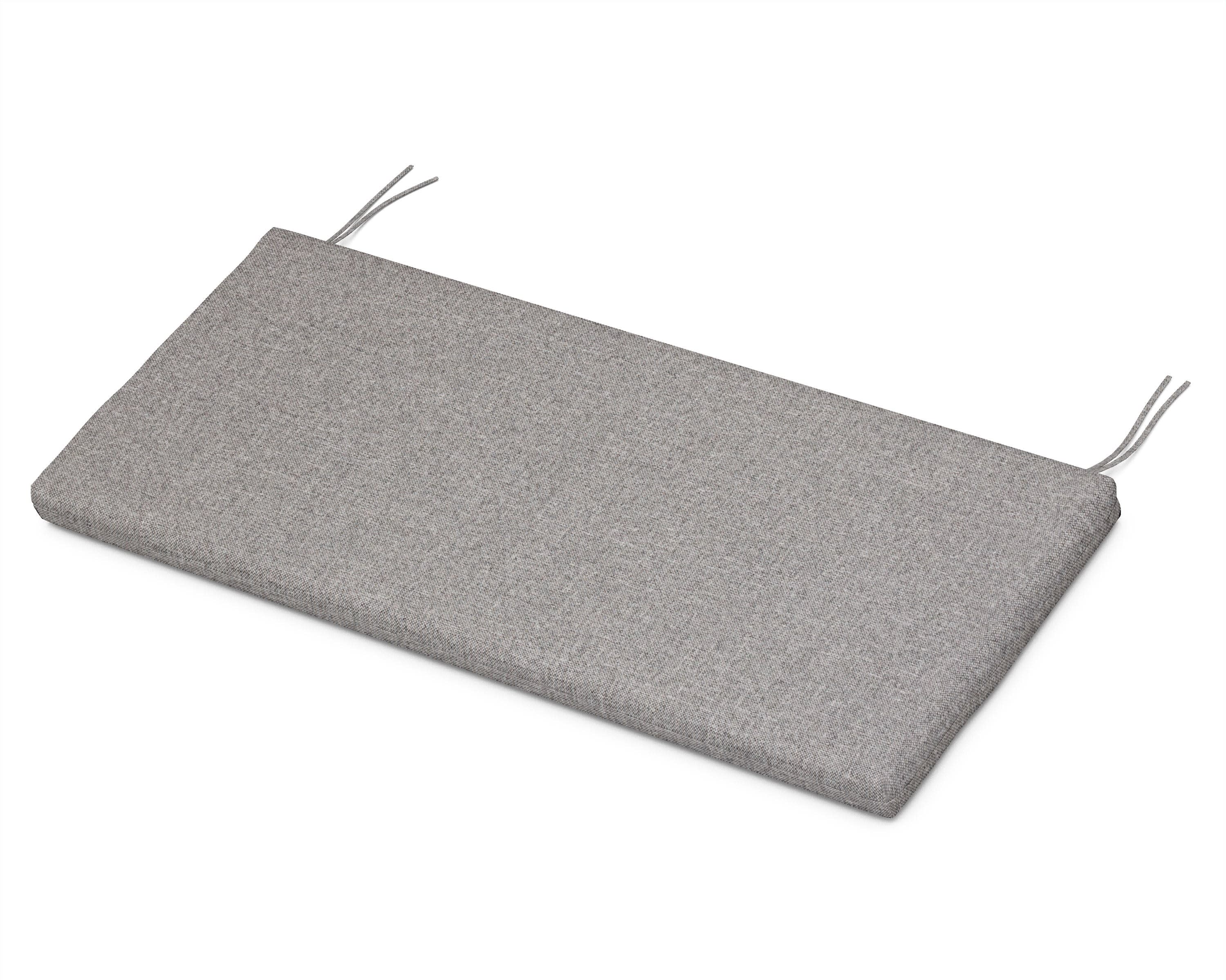 Bench Seat Cushion - 18.5"D x 43.5"W x 2.5"H in Grey Mist