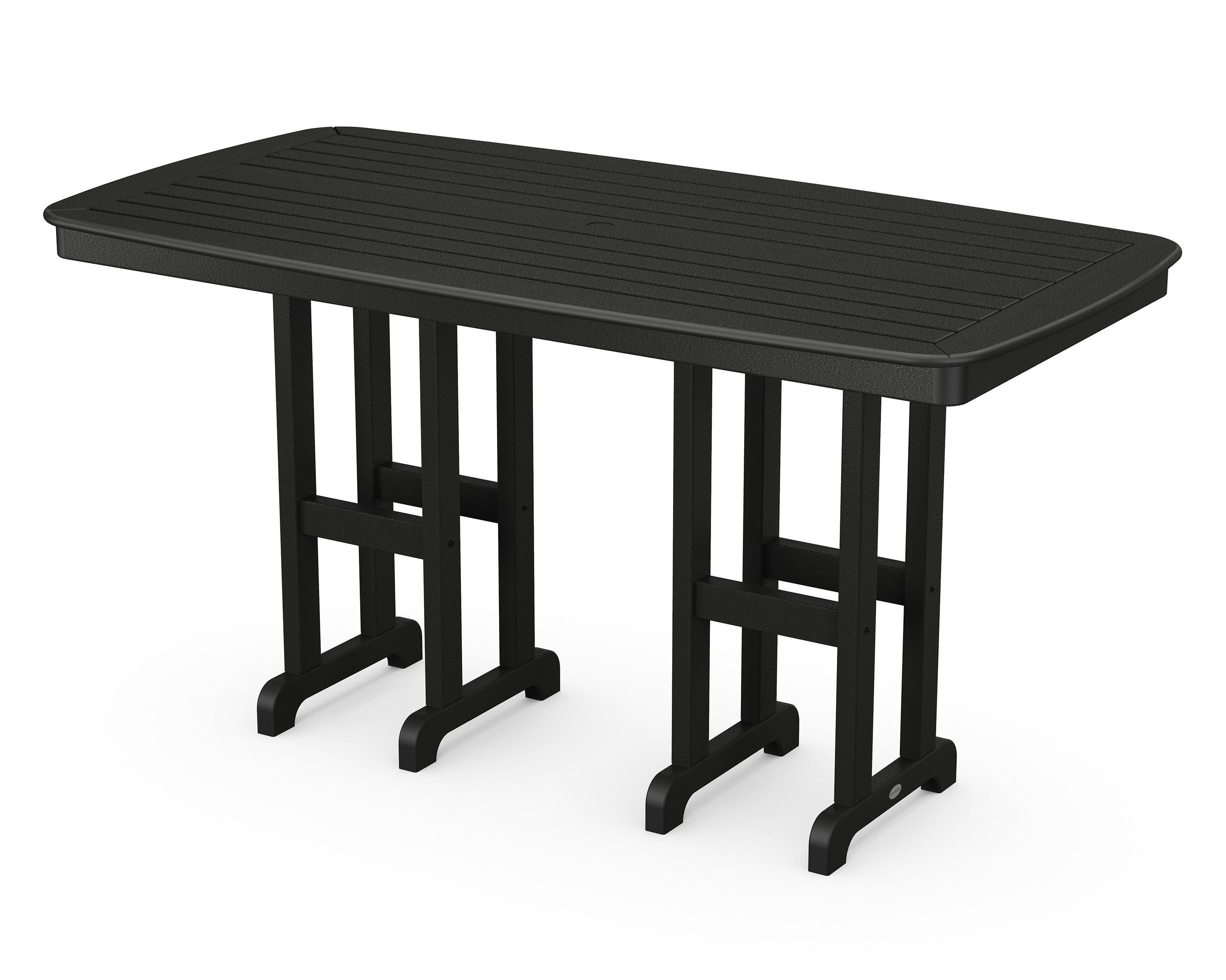 Nautical 37" x 72" Counter Table in Black