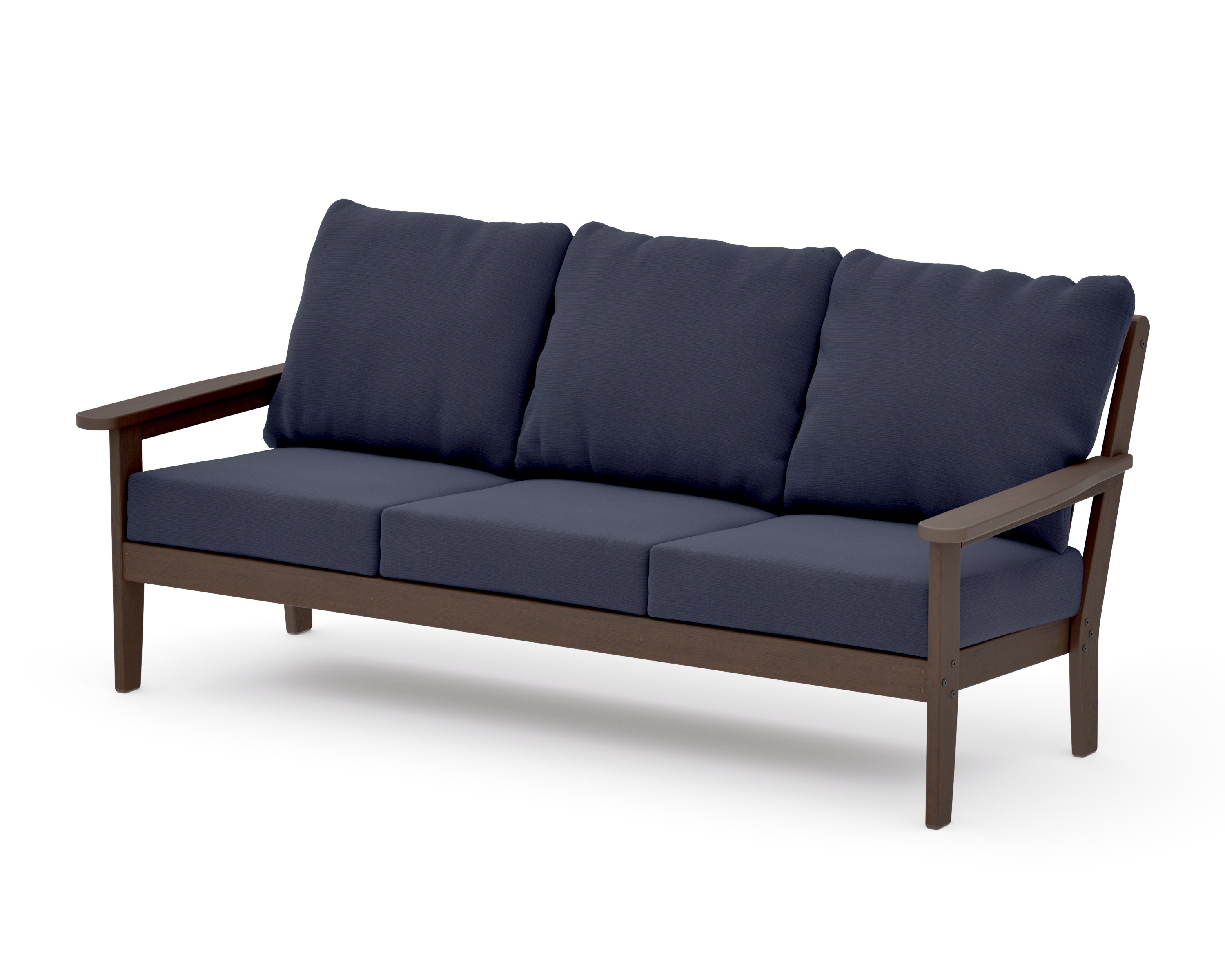 Cottage Deep Seating Sofa in Kona / Navy Linen