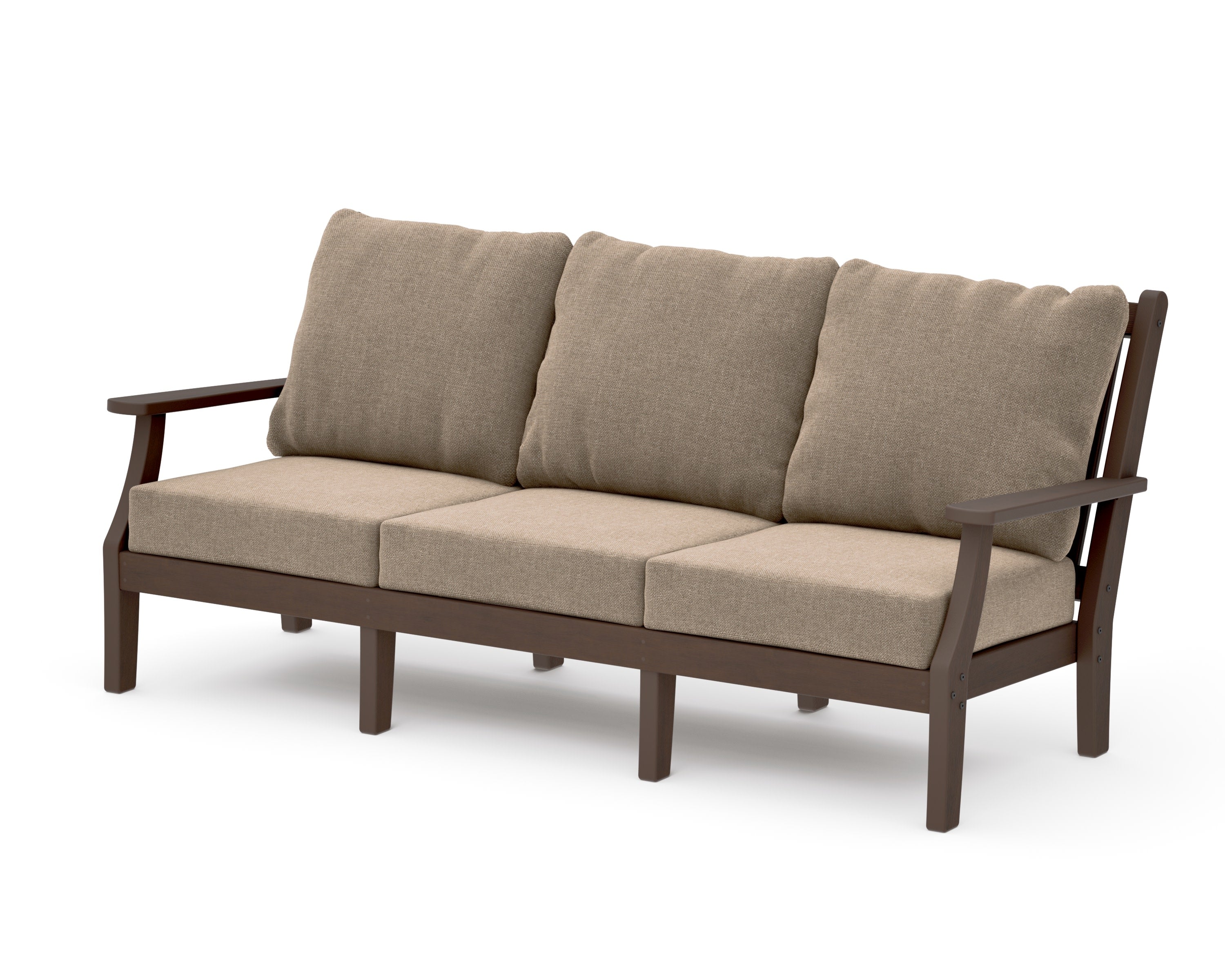 Wovendale Deep Seating Sofa in Kona / Spiced Burlap