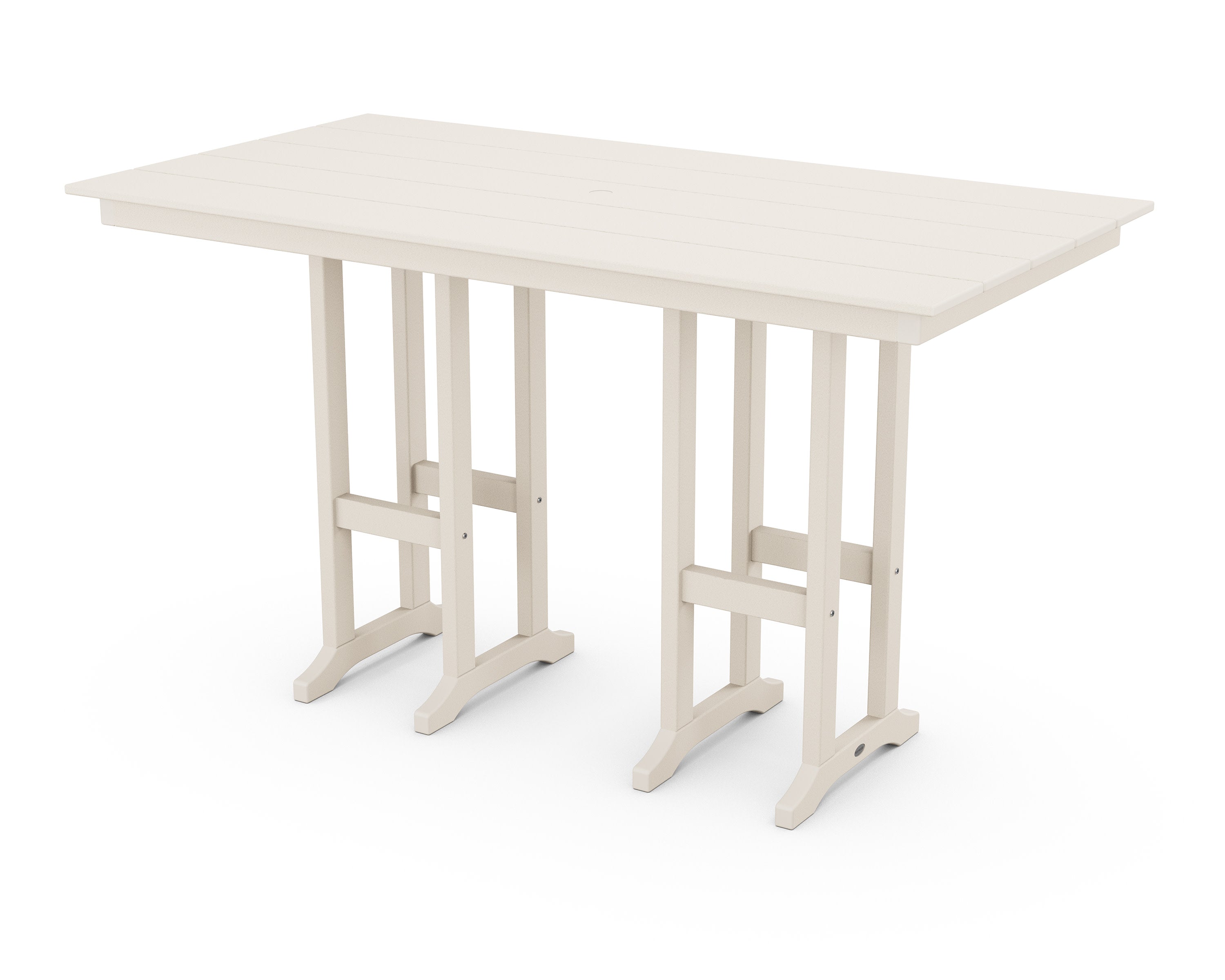 Farmhouse 37" x 72" Bar Table in Sand