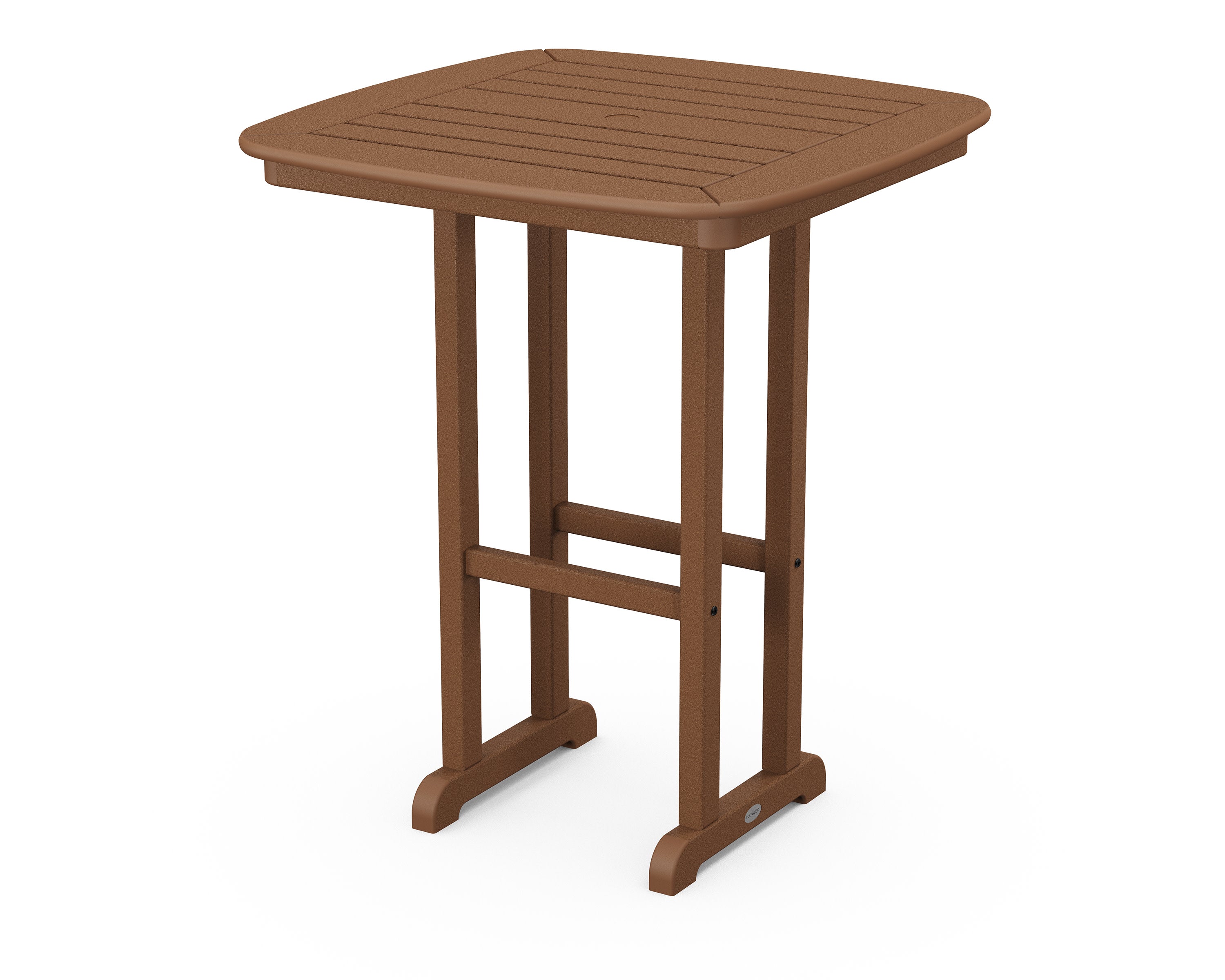 Nautical 31" Counter Table in Teak