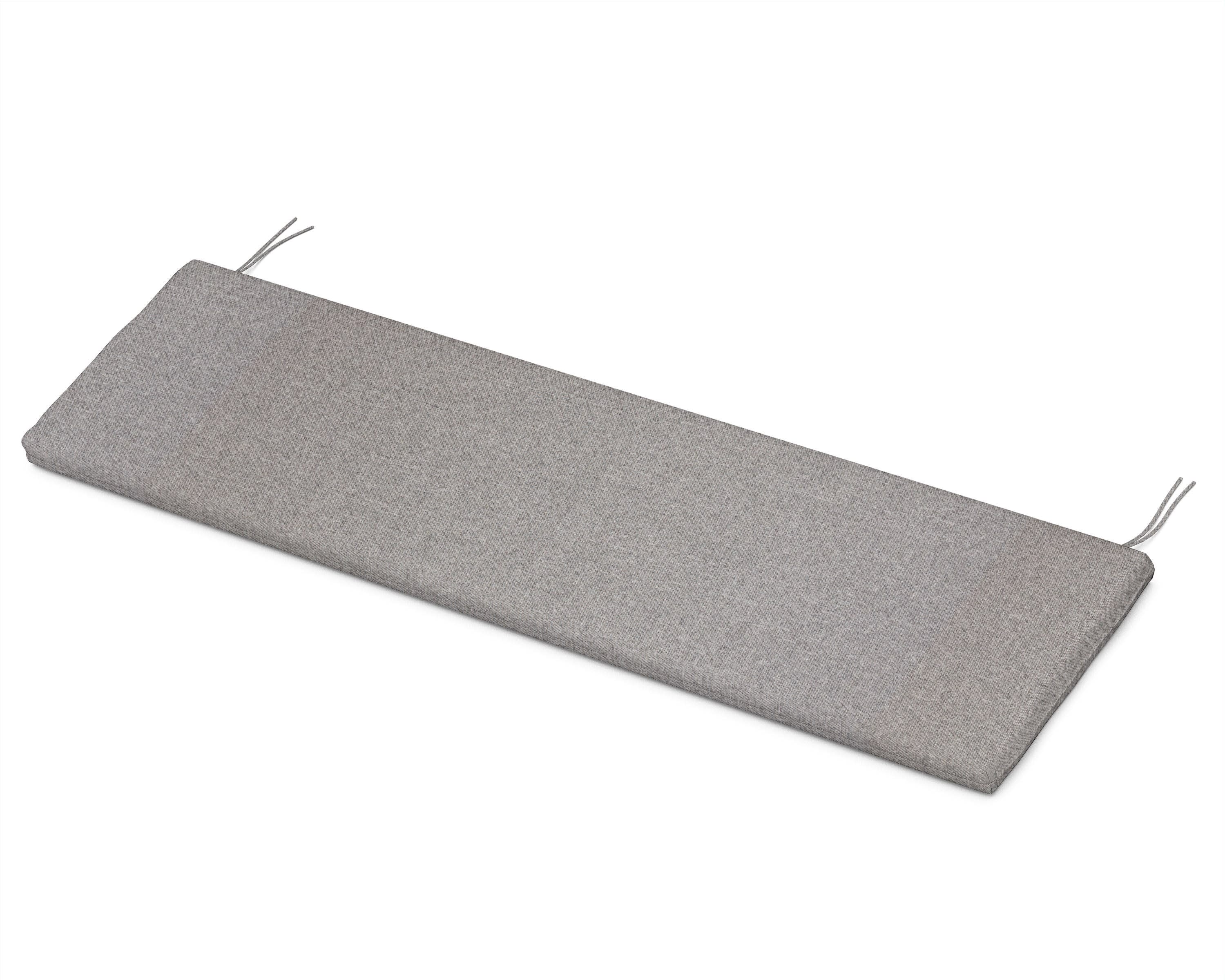 Bench Seat Cushion - 17.5"D x 55"W x 2.5"H in Grey Mist