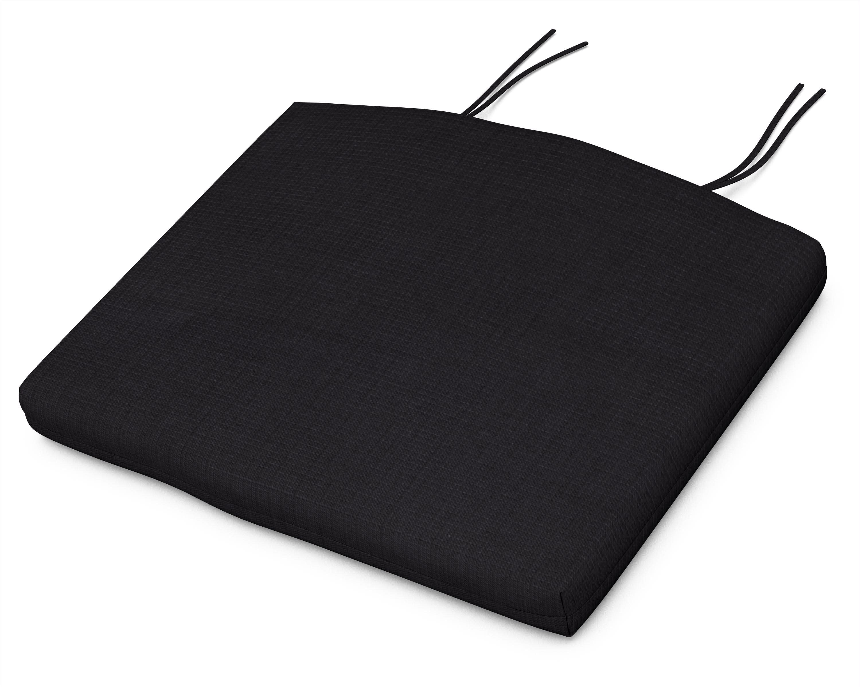 Standard Seat Cushion 18"D x 22"W x 2.5"H in Midnight Linen