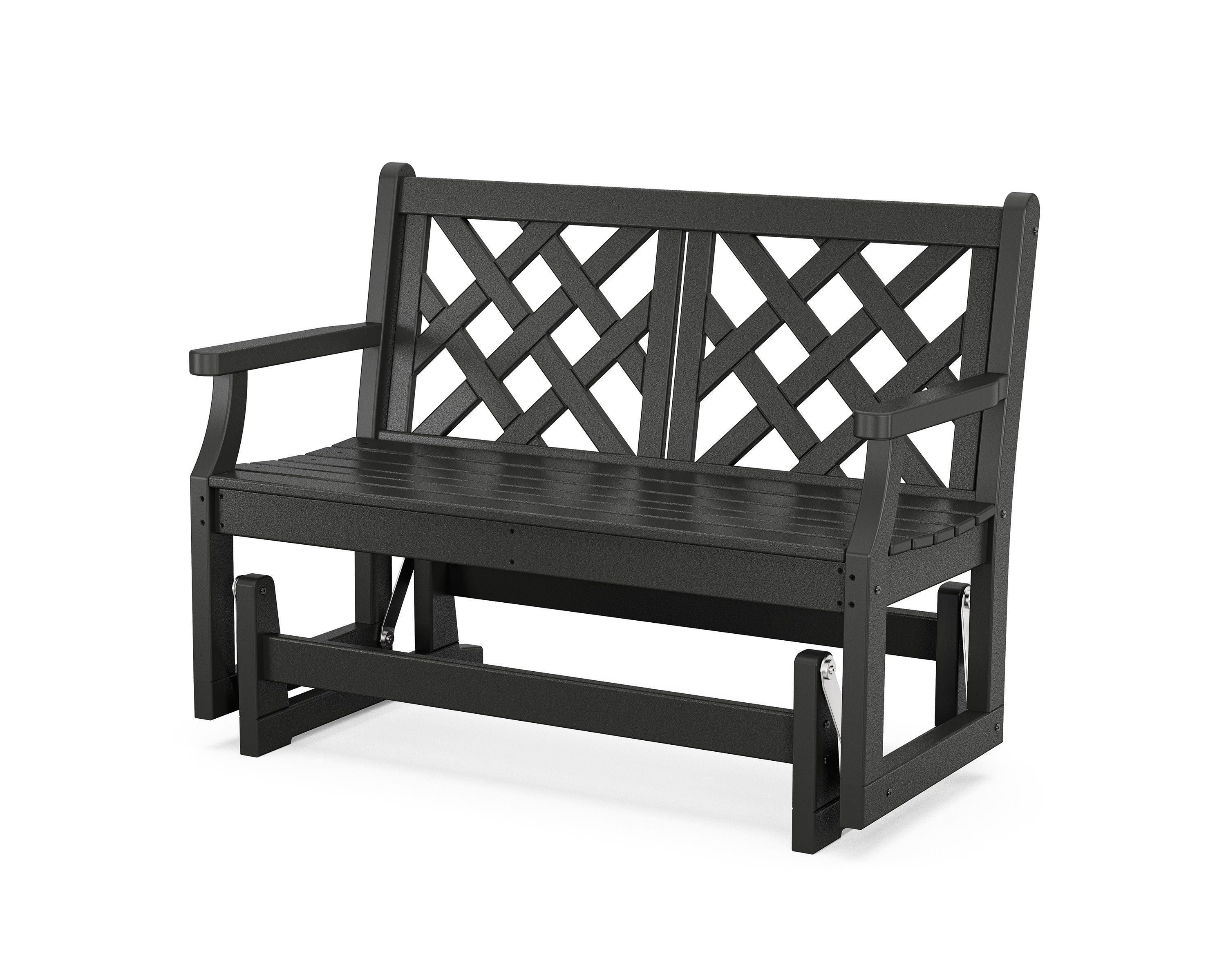 Wovendale 48" Glider in Black