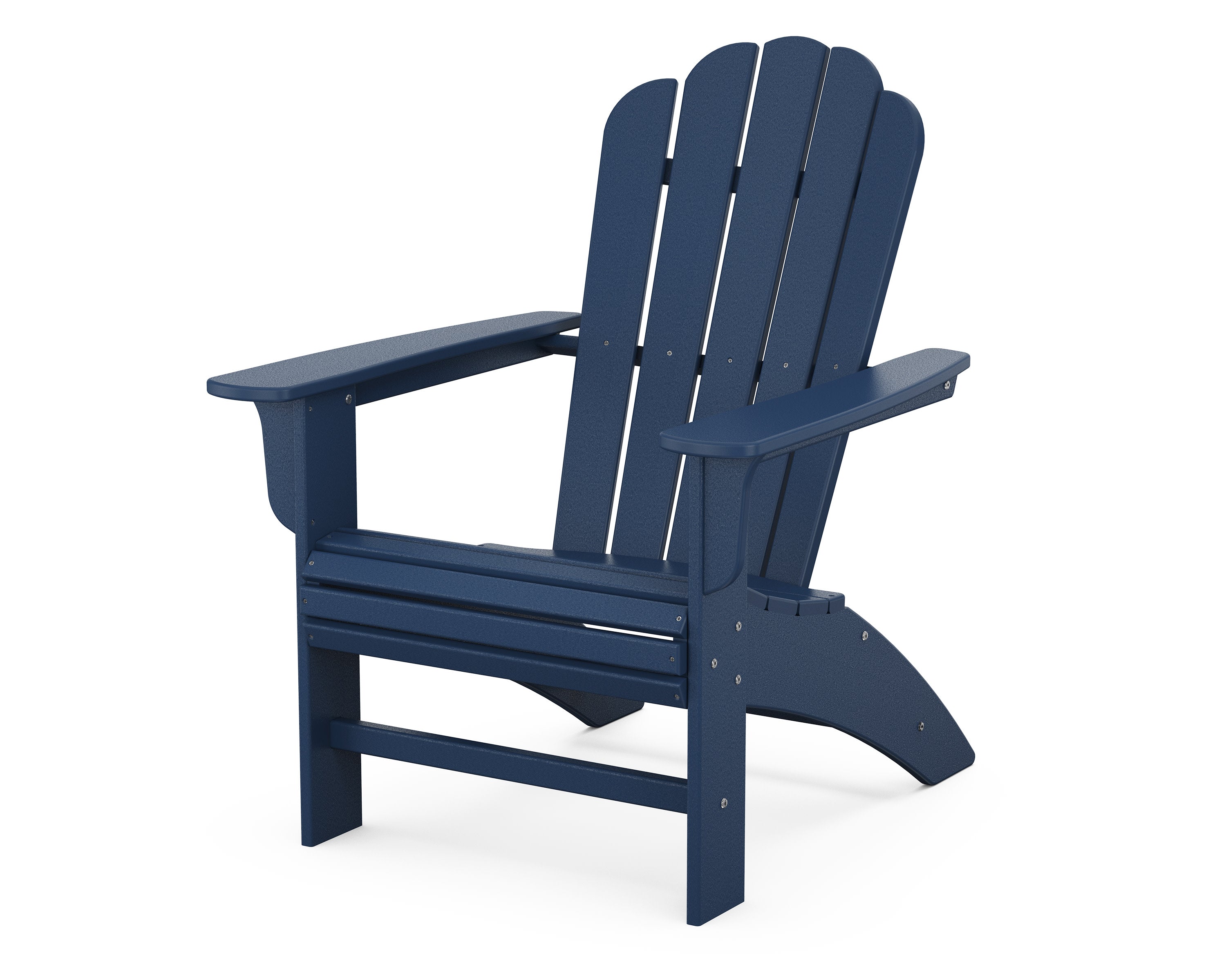 Cottage Curveback Adirondack Chair in Navy