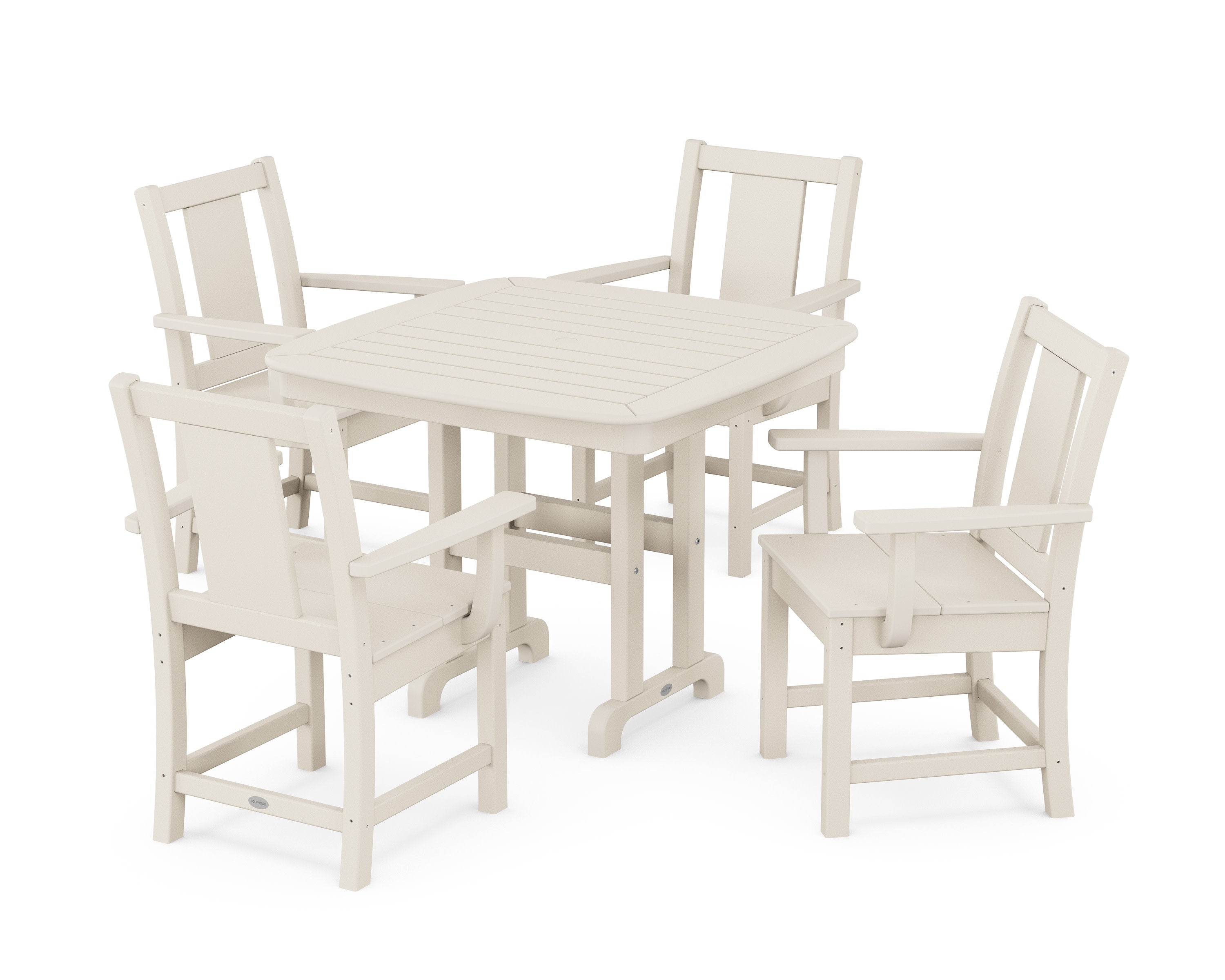 Prairie 5-Piece Dining Set in Sand