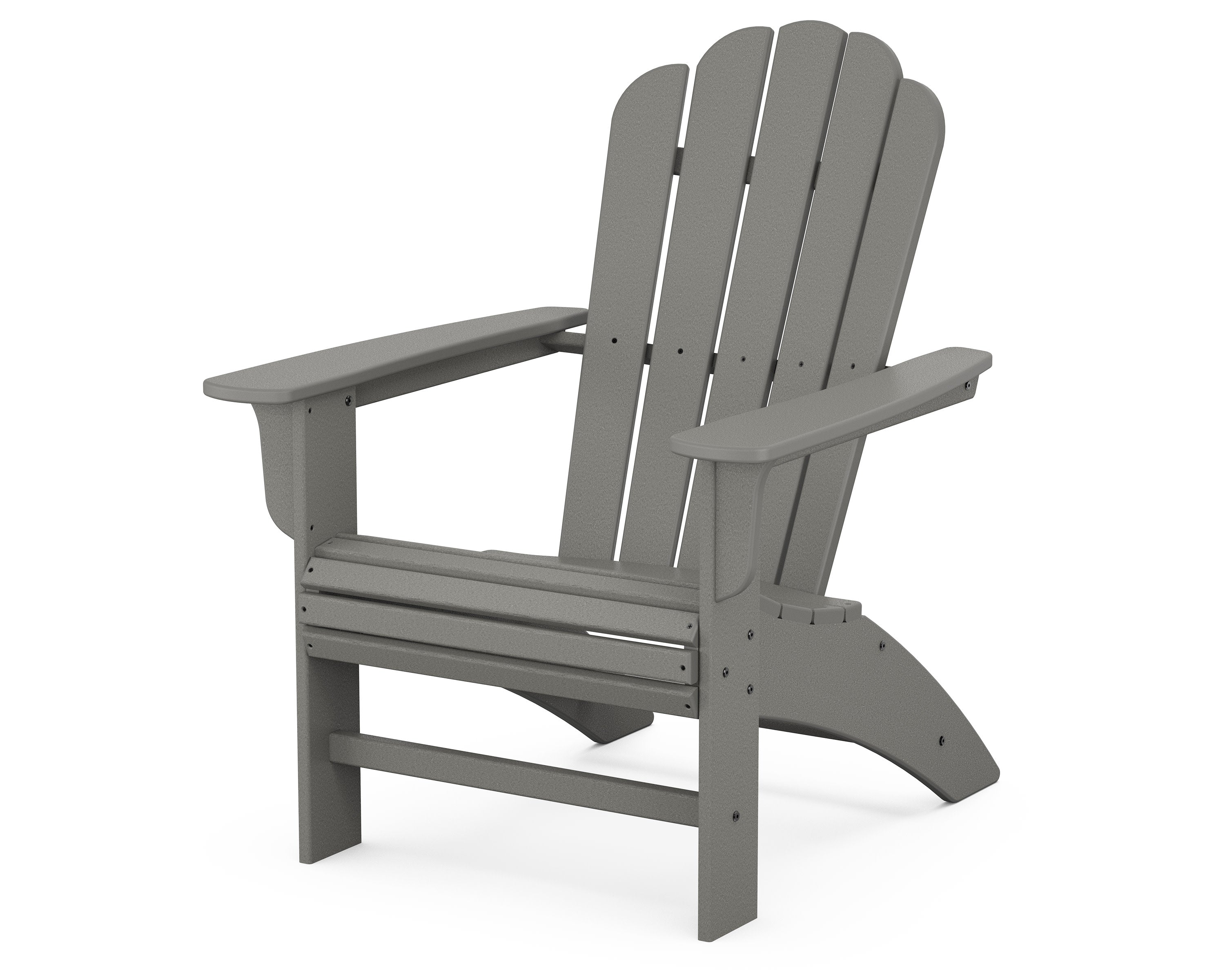 Cottage Curveback Adirondack Chair in Slate Grey