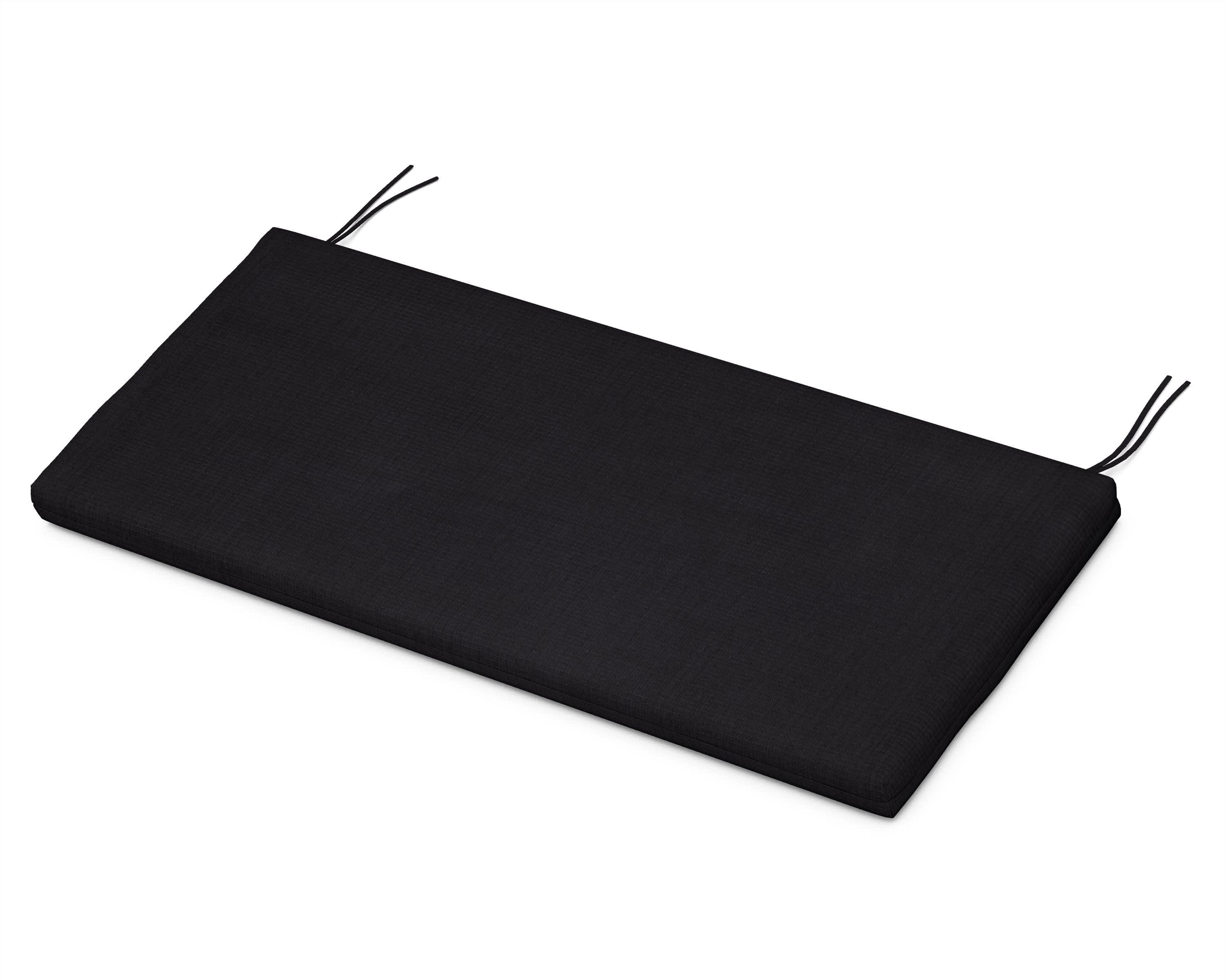 Bench Seat Cushion - 17.25"D x 43.5"W x 2.5"H in Midnight Linen