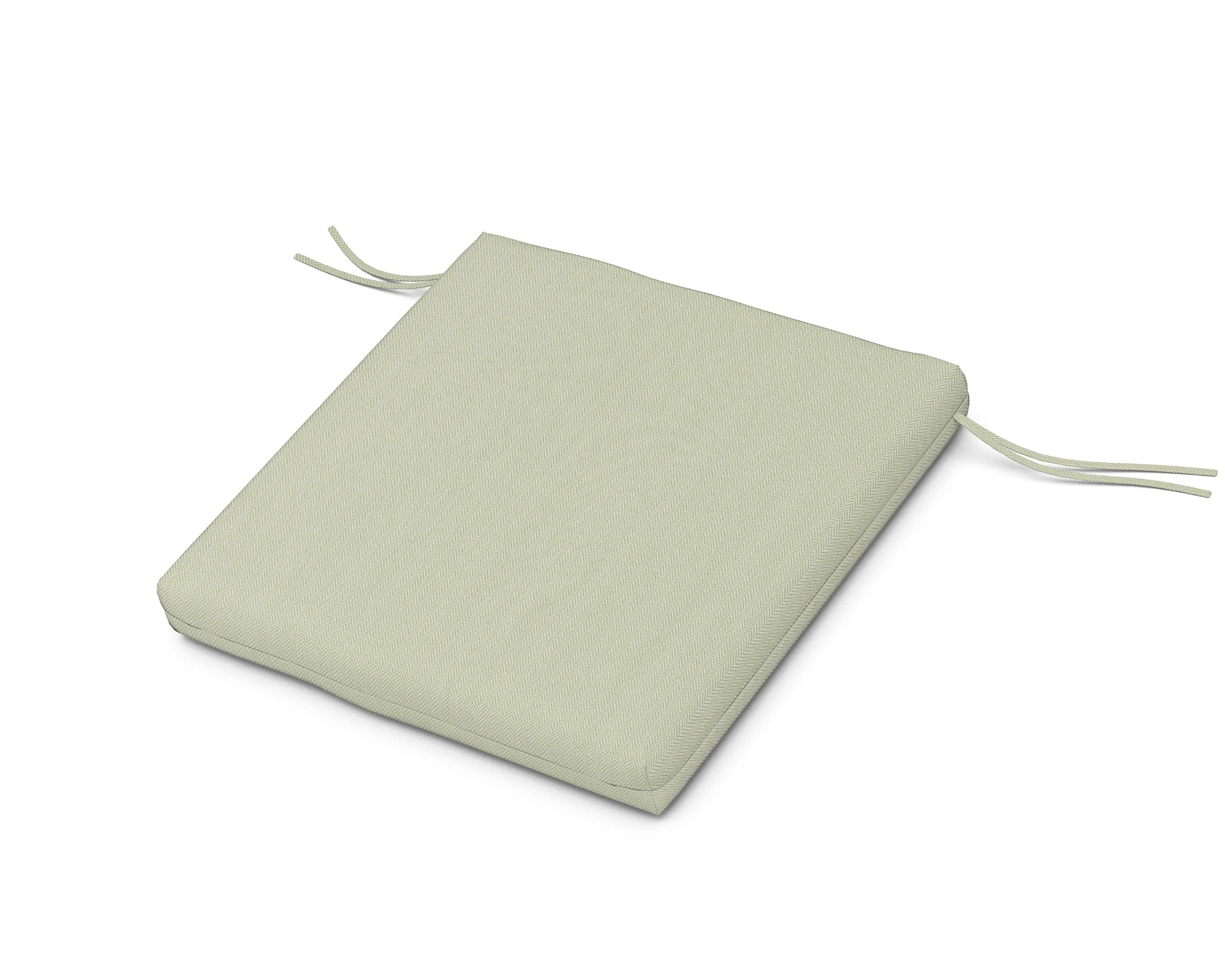 Seat Cushion - 20"D x 20"W x 2.5"H in Primary Colors Pistachio