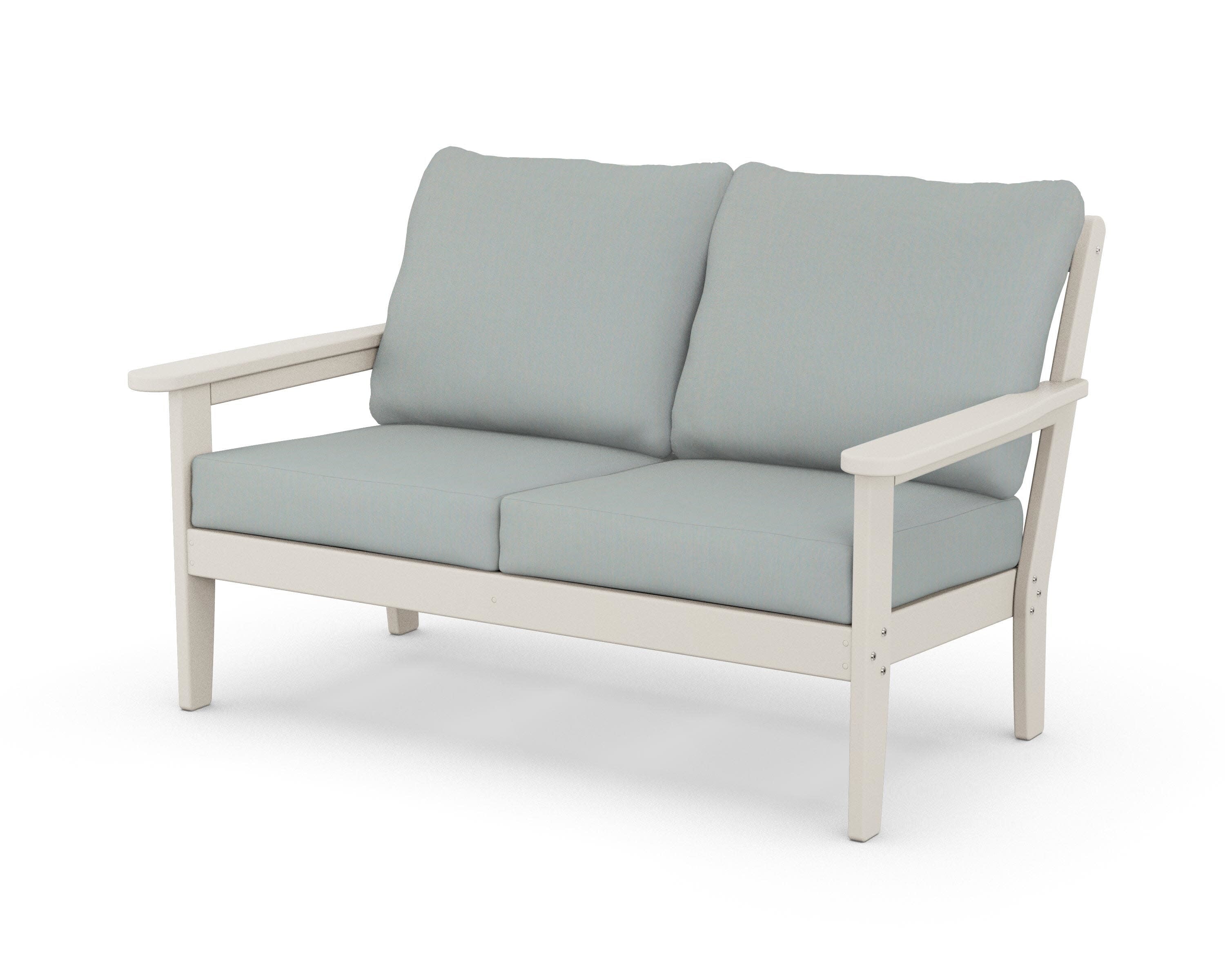 Cottage Deep Seating Loveseat in Sand / Spa