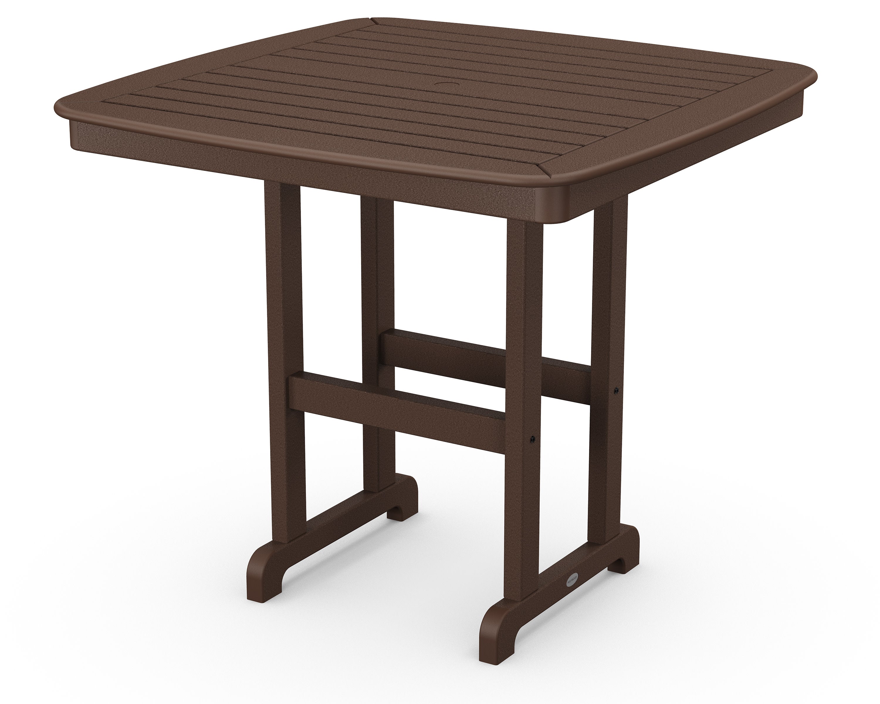 Nautical 44" Counter Table in Mahogany