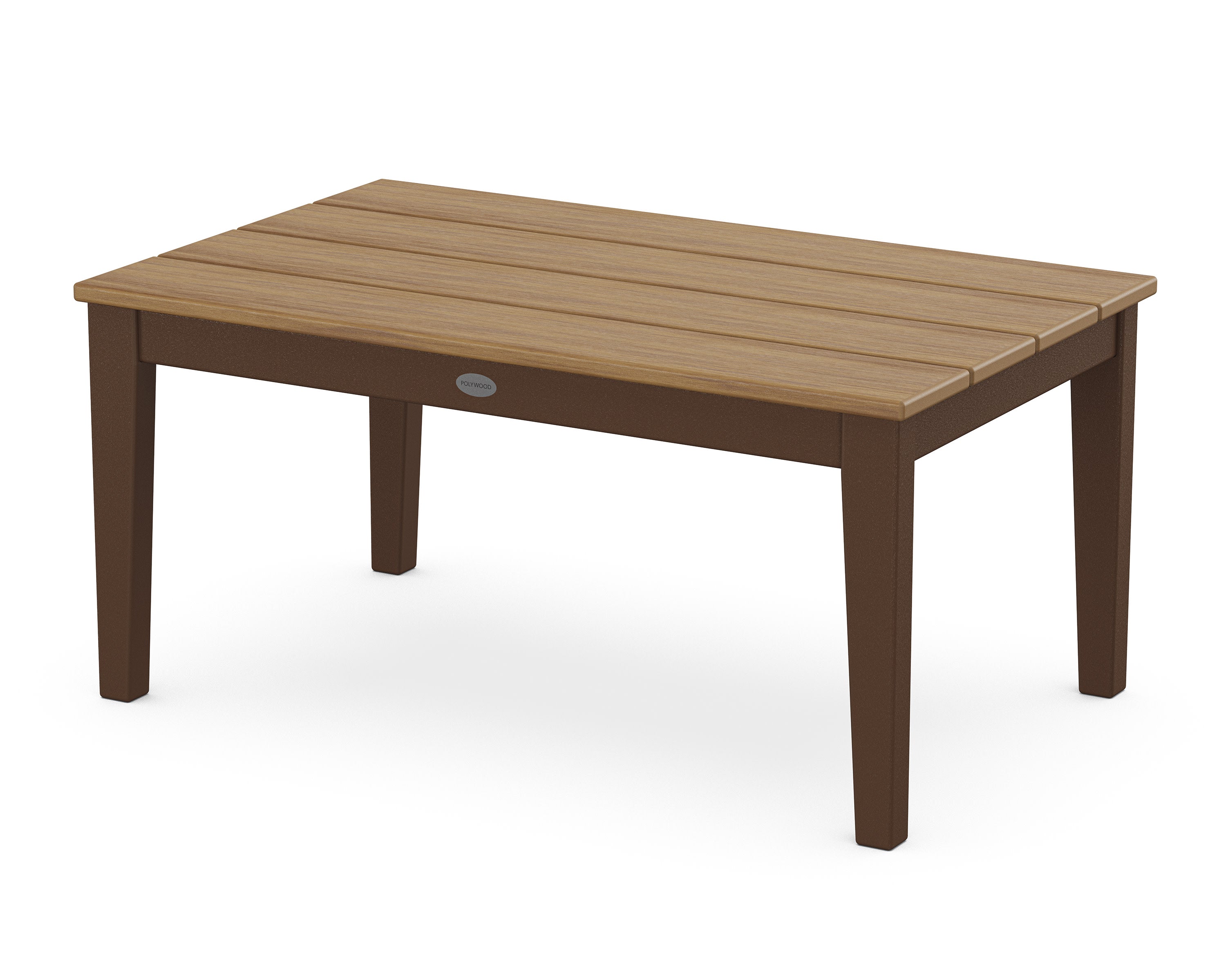 Newport 22" x 36" Coffee Table in Mahogany / Natural